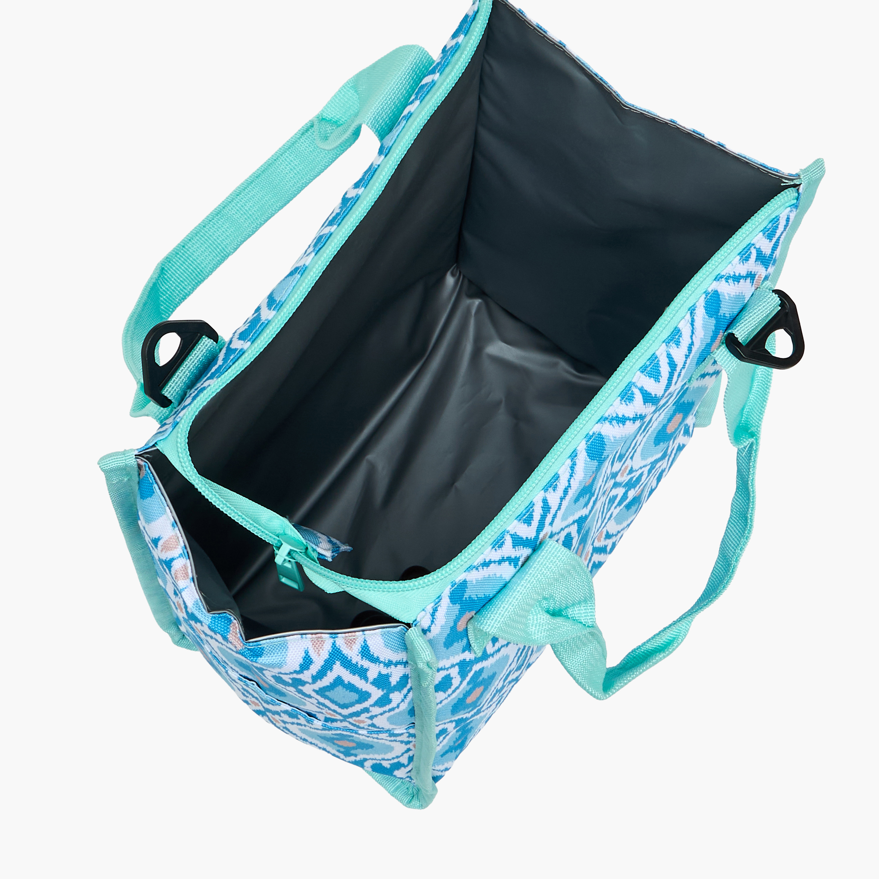 Geometric Print Lunch Bag with Zip Closure-school-lunchessentials-lunchbags-image-6