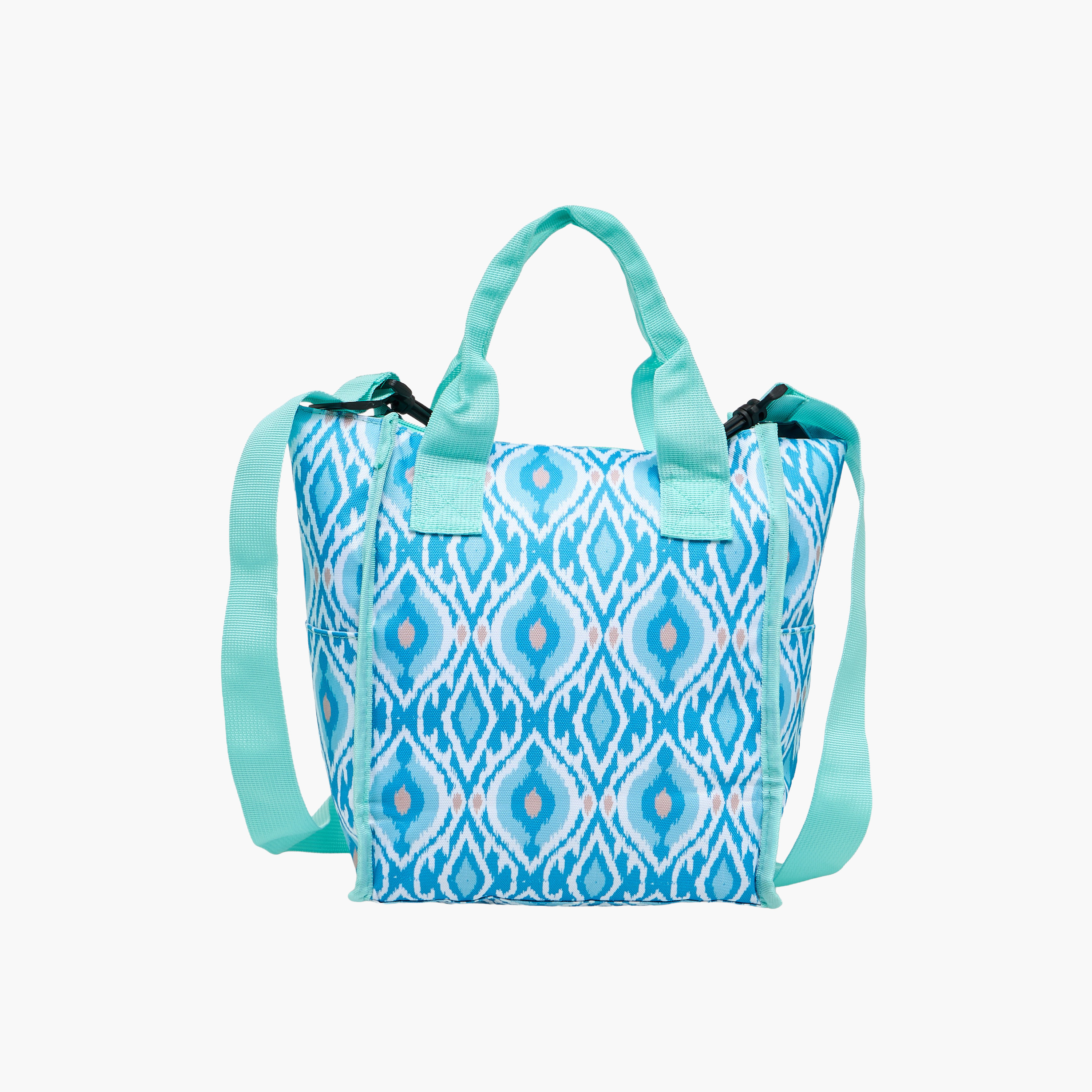 Geometric Print Lunch Bag with Zip Closure-school-lunchessentials-lunchbags-image-8