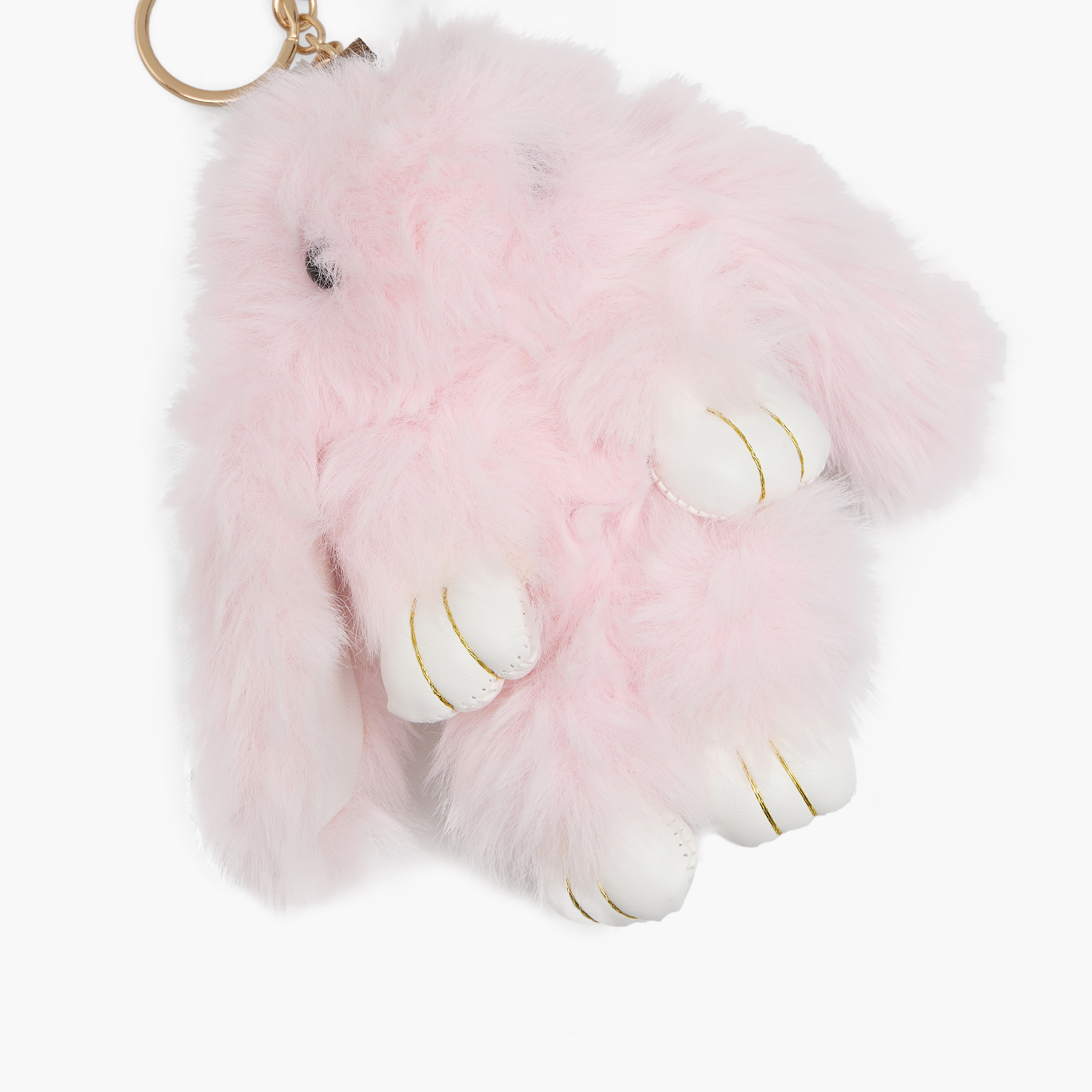 تعليقة شنطة ناعمة بتصميم أرنب-girls-accessories-keyringsandbagcharms-image-3