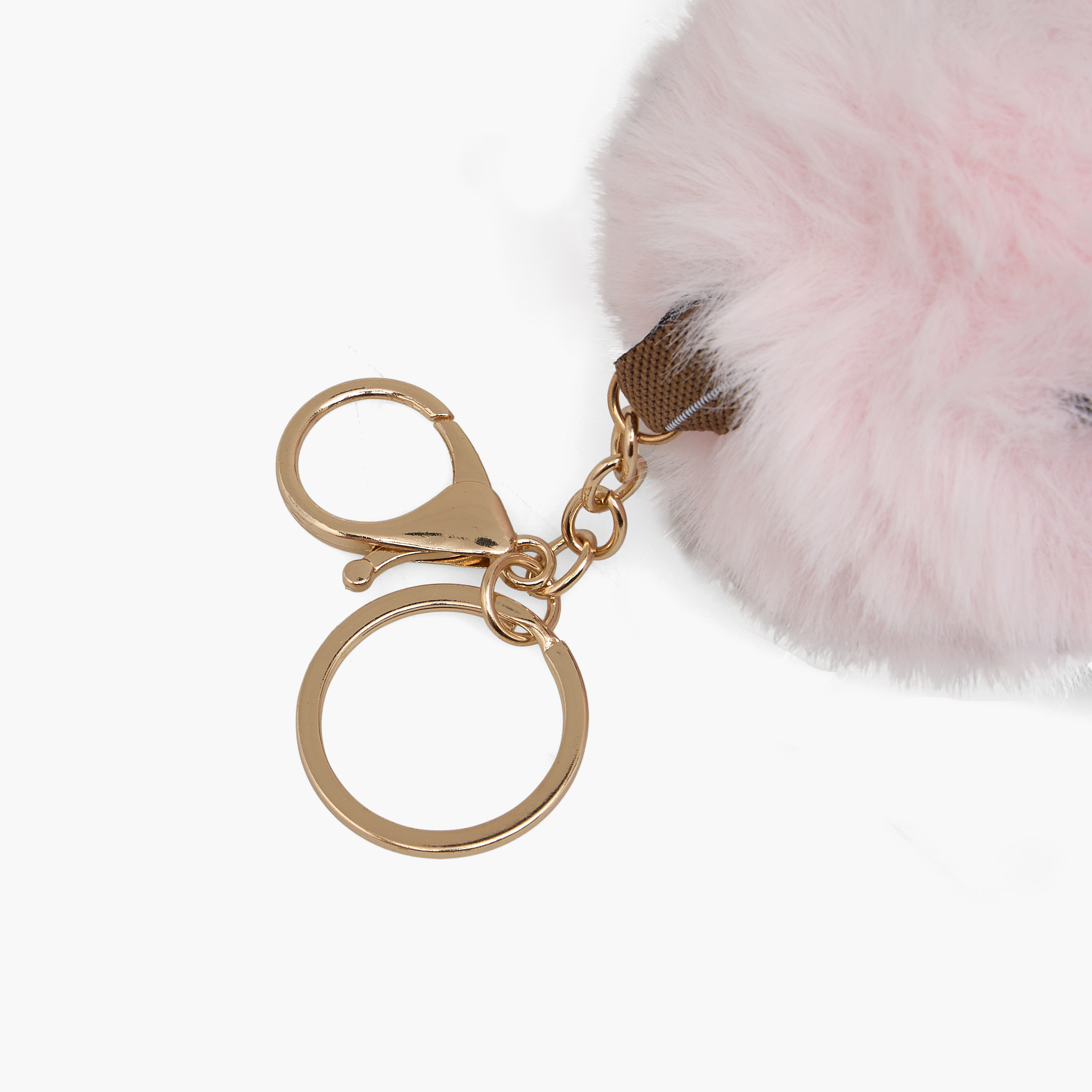 تعليقة شنطة ناعمة بتصميم أرنب-girls-accessories-keyringsandbagcharms-image-4