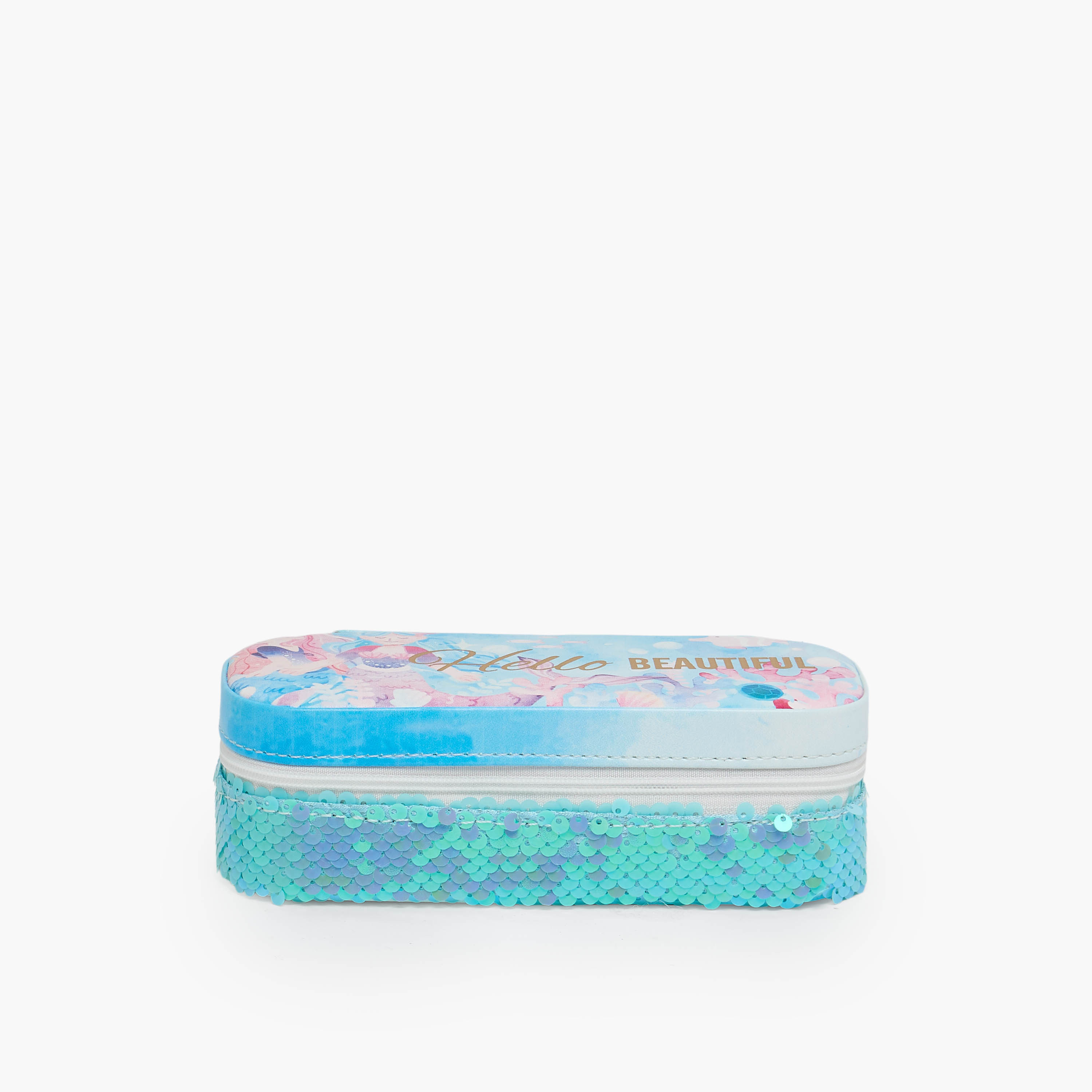 Findz Jewellery Organiser with Mermaid Sequin Embellishments - 18x8x6 cms-women-watchesandjewellery-jewellery-storage-image-1