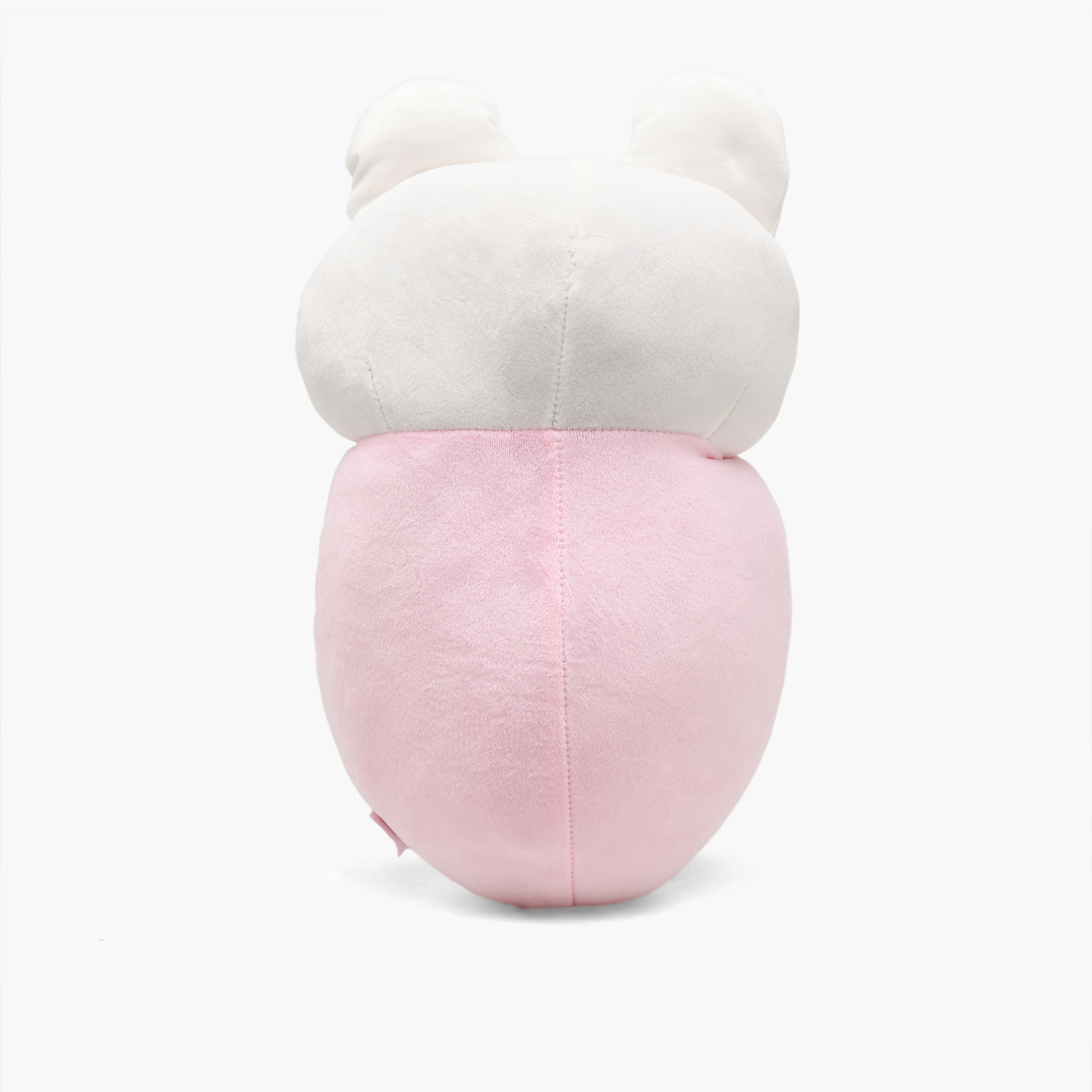 Strawberry Cushion with Bunny Accent - 23x41 cms-household-cushionsandthrows-filledcushions-decorativecushions-image-3