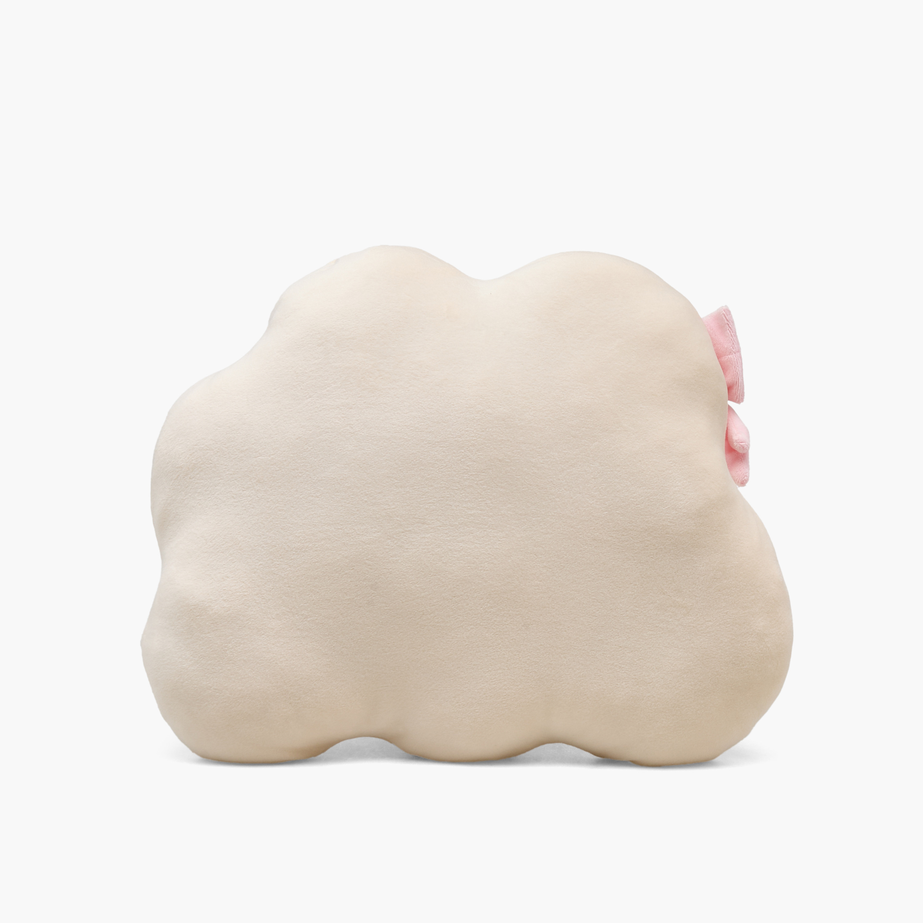 Cloud Cushion with Bow Accent - 38x30 cms-household-cushionsandthrows-filledcushions-decorativecushions-image-3