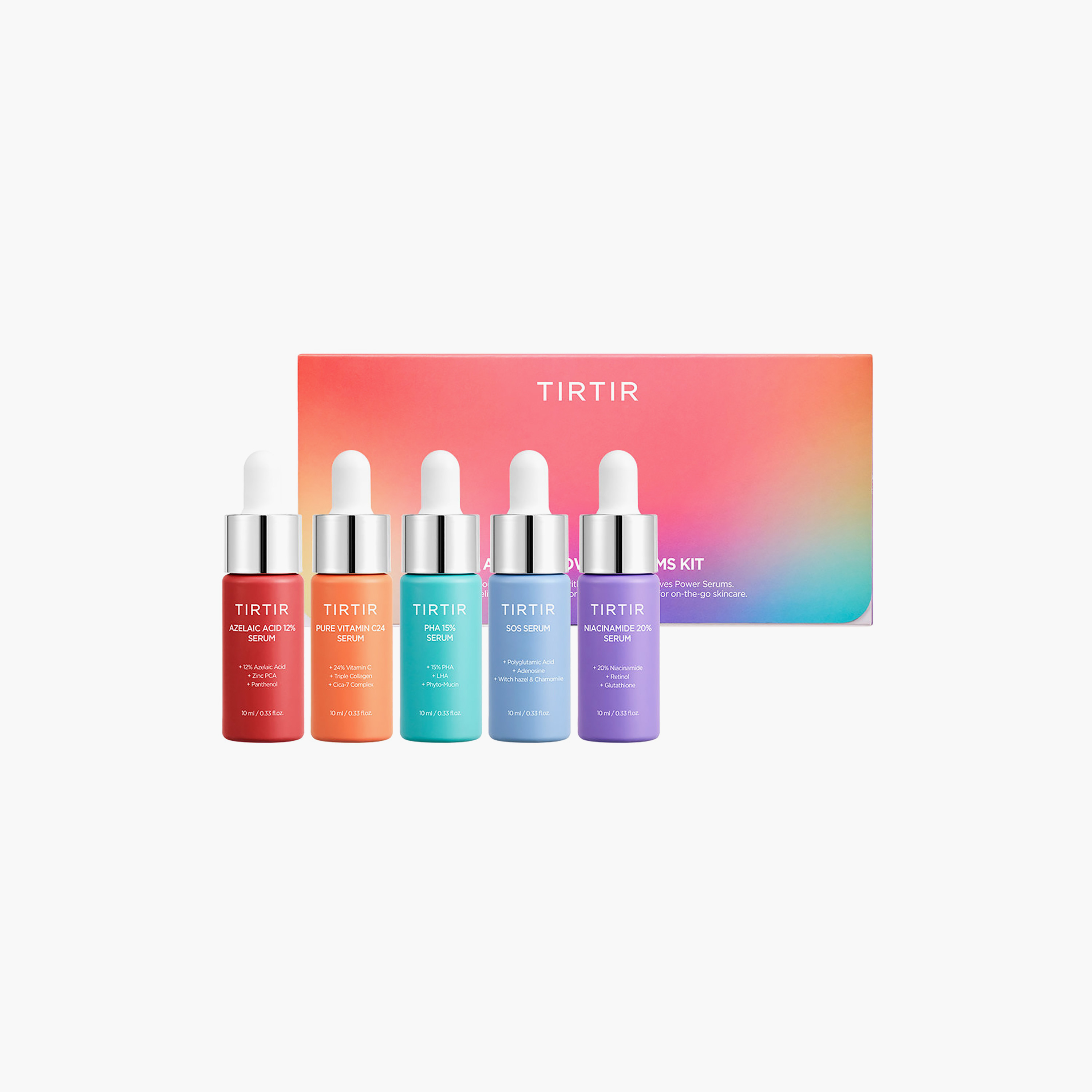 Tirtir 5 Actives Power Serums Gift Set 5X10Ml-beautyandpersonalcare-kbeauty-skin-treatmentsandserums-image-1