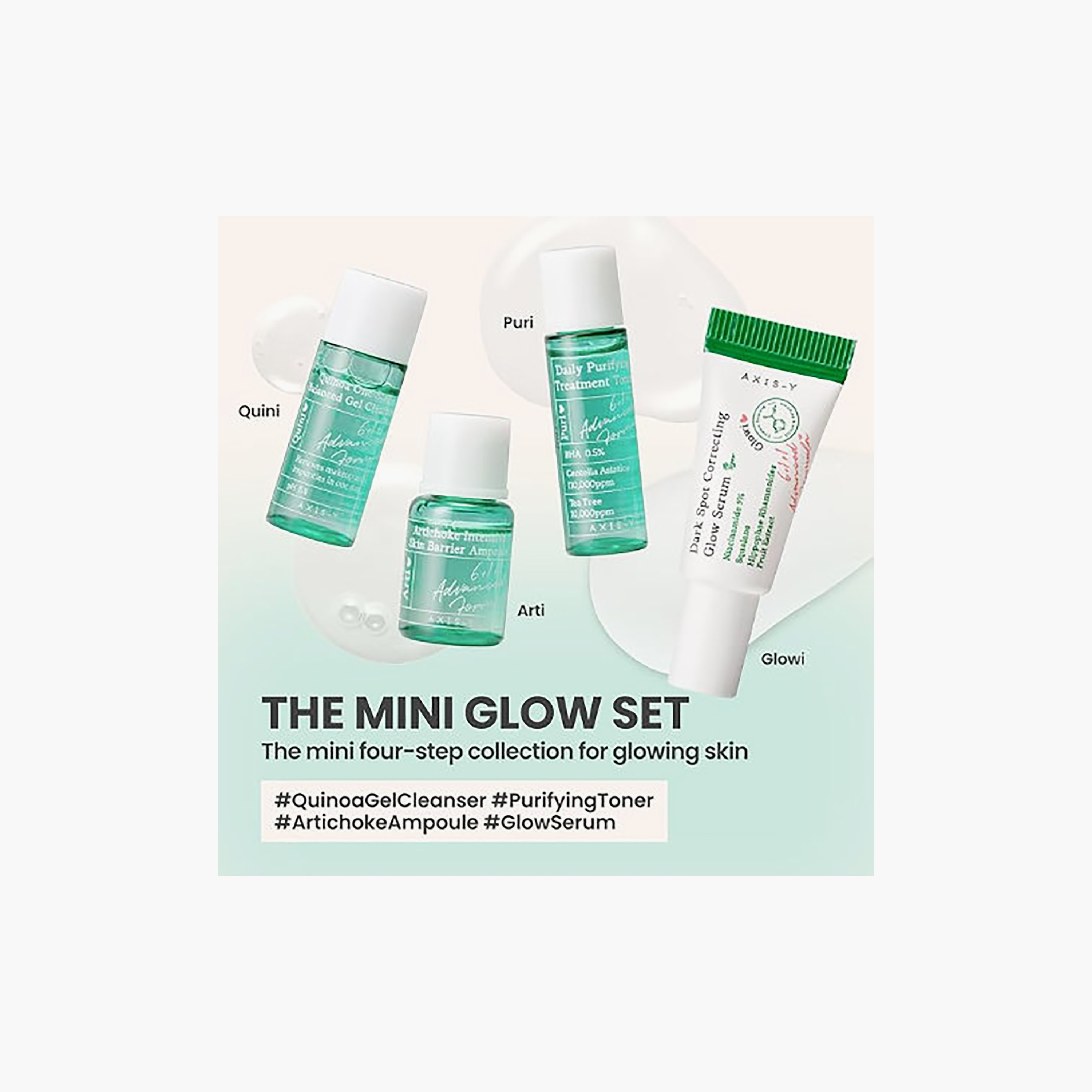 مجموعة هدايا "ذا ميني جلو" من أكسيس واي، 4 × 5 مل-beautyandpersonalcare-kbeauty-skin-treatmentsandserums-image-4