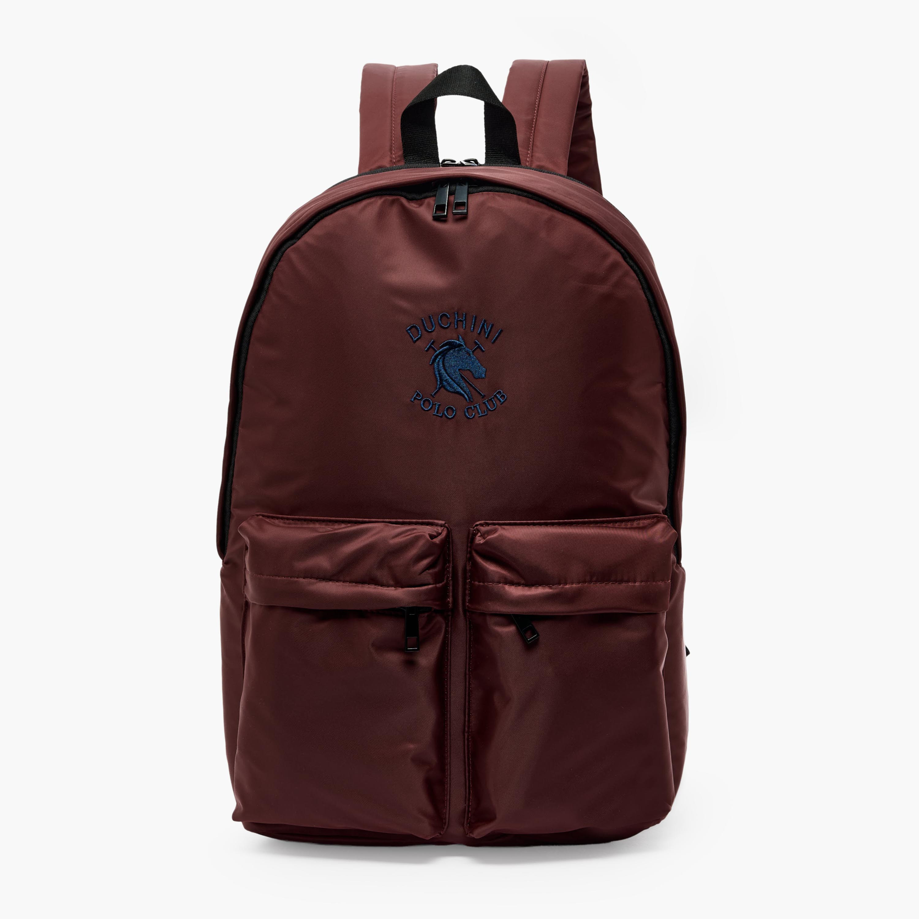 شنطة ظهر مطرزة بشعار للرجال من دوتشيني بولو كلب-men-bags-image-1
