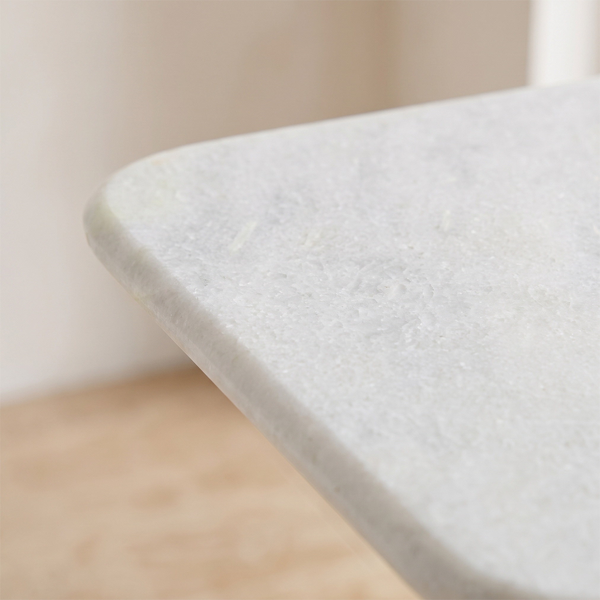 Marble Top Accent Table - 55x30 cm-furniture-livingroom-sideandendtables-image-2