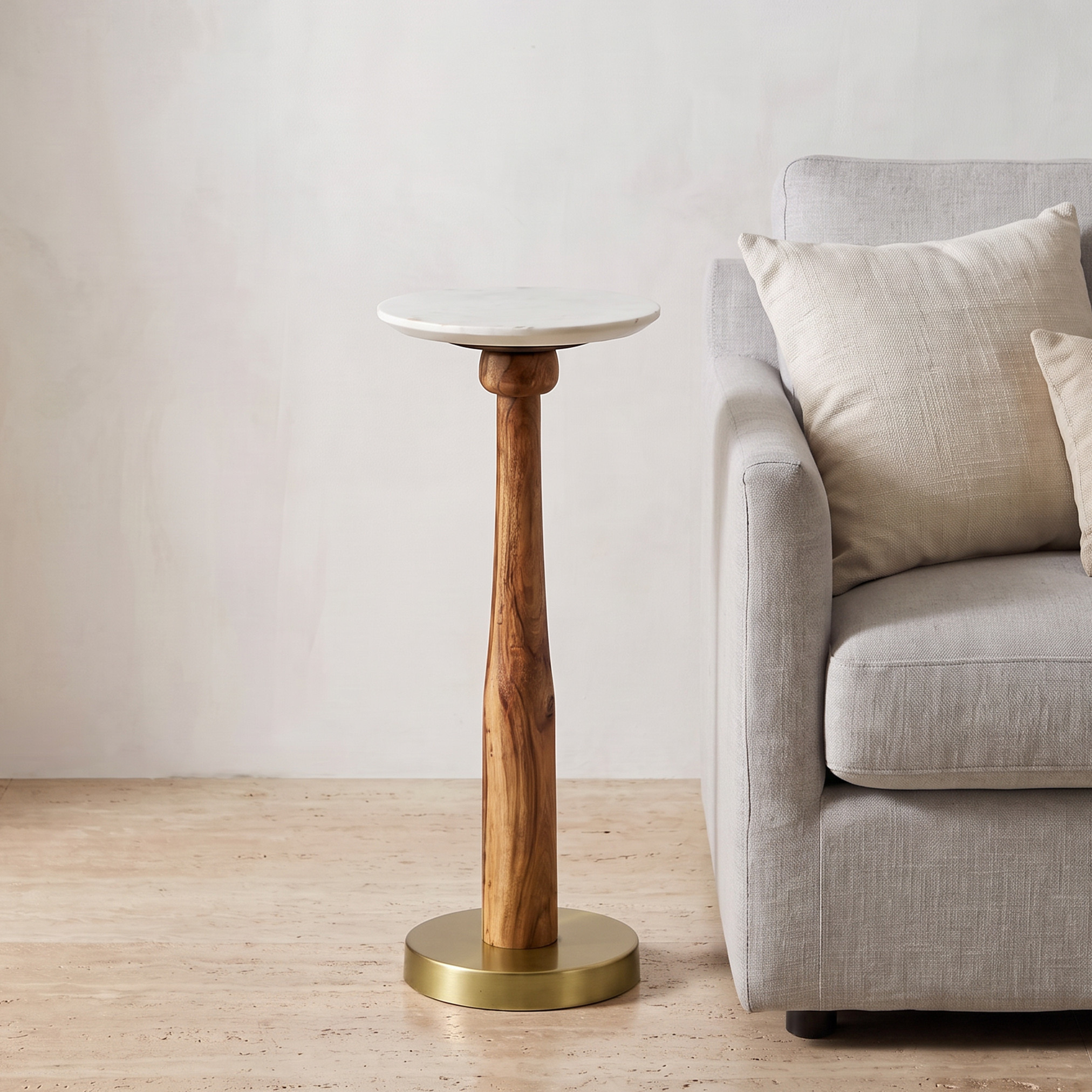 Marble Top Accent Table-furniture-livingroom-sideandendtables-image-1