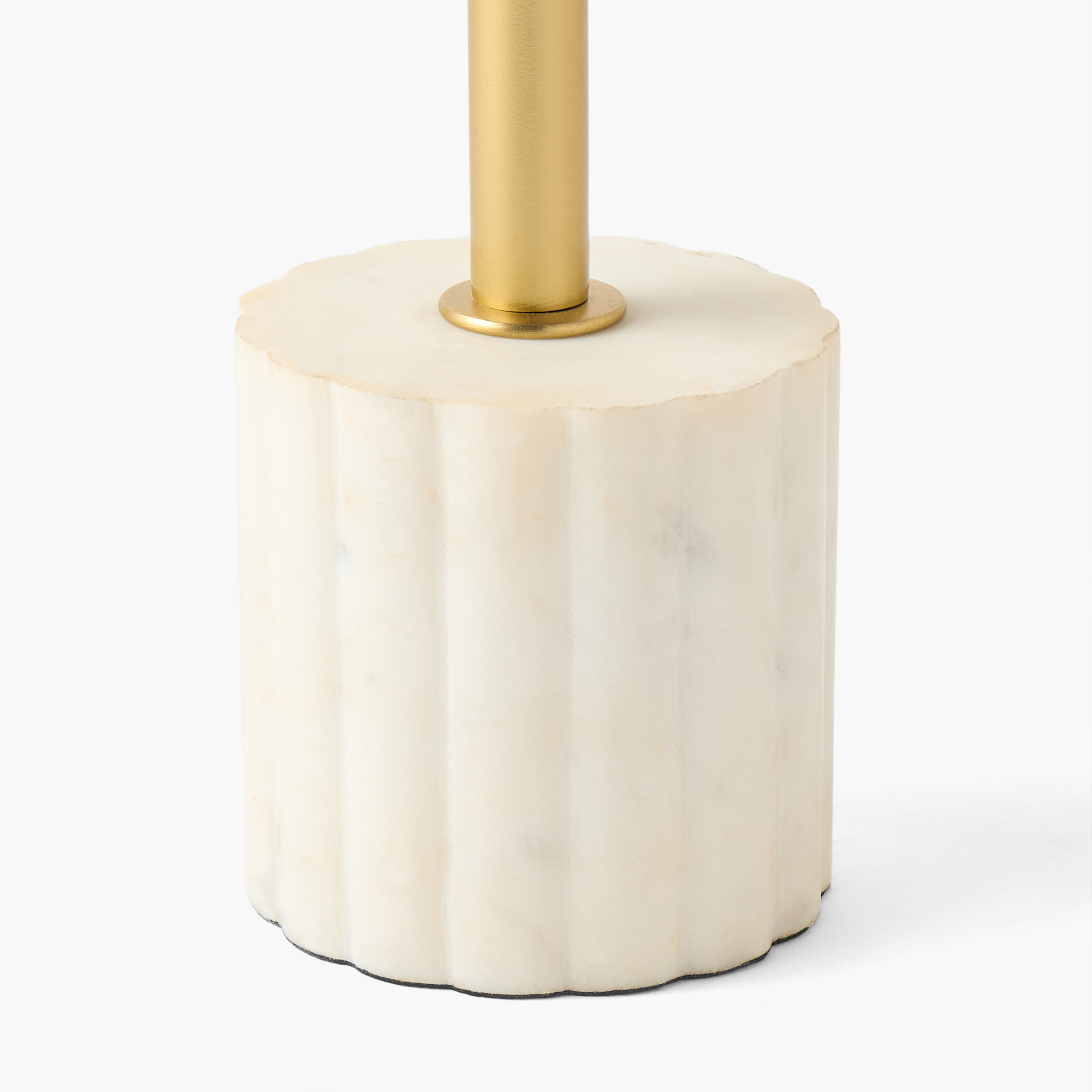 Marble Top Accent Table - 57x24 cm-furniture-livingroom-sideandendtables-image-4