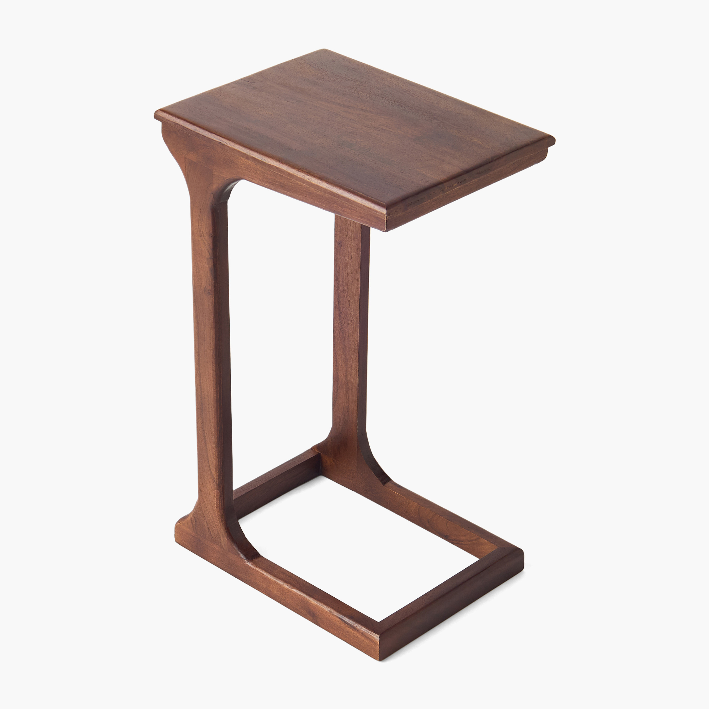 Mango Wood Top Side Table - 41x31x66 cms-furniture-livingroom-sideandendtables-image-1