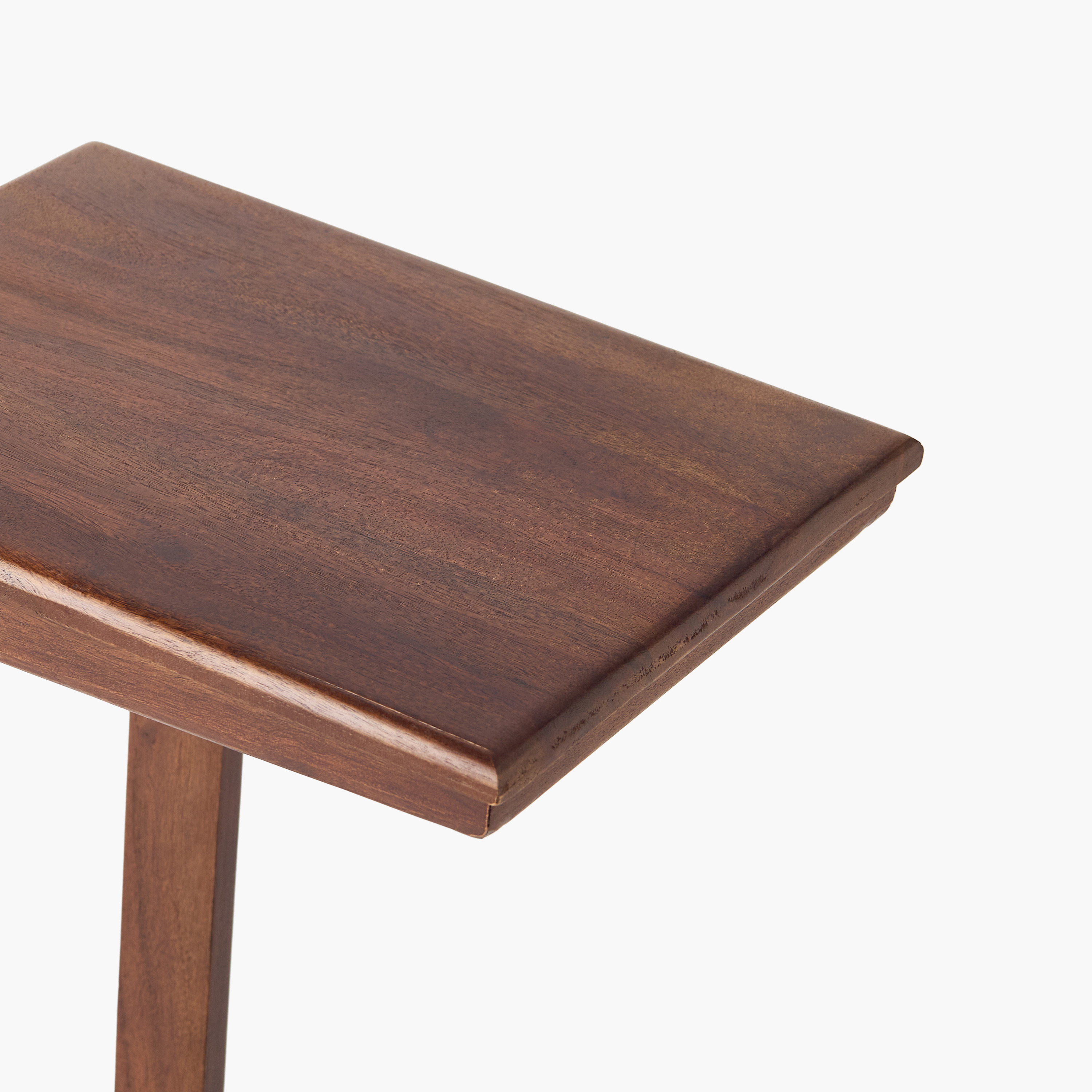 Mango Wood Top Side Table - 41x31x66 cms-furniture-livingroom-sideandendtables-image-3