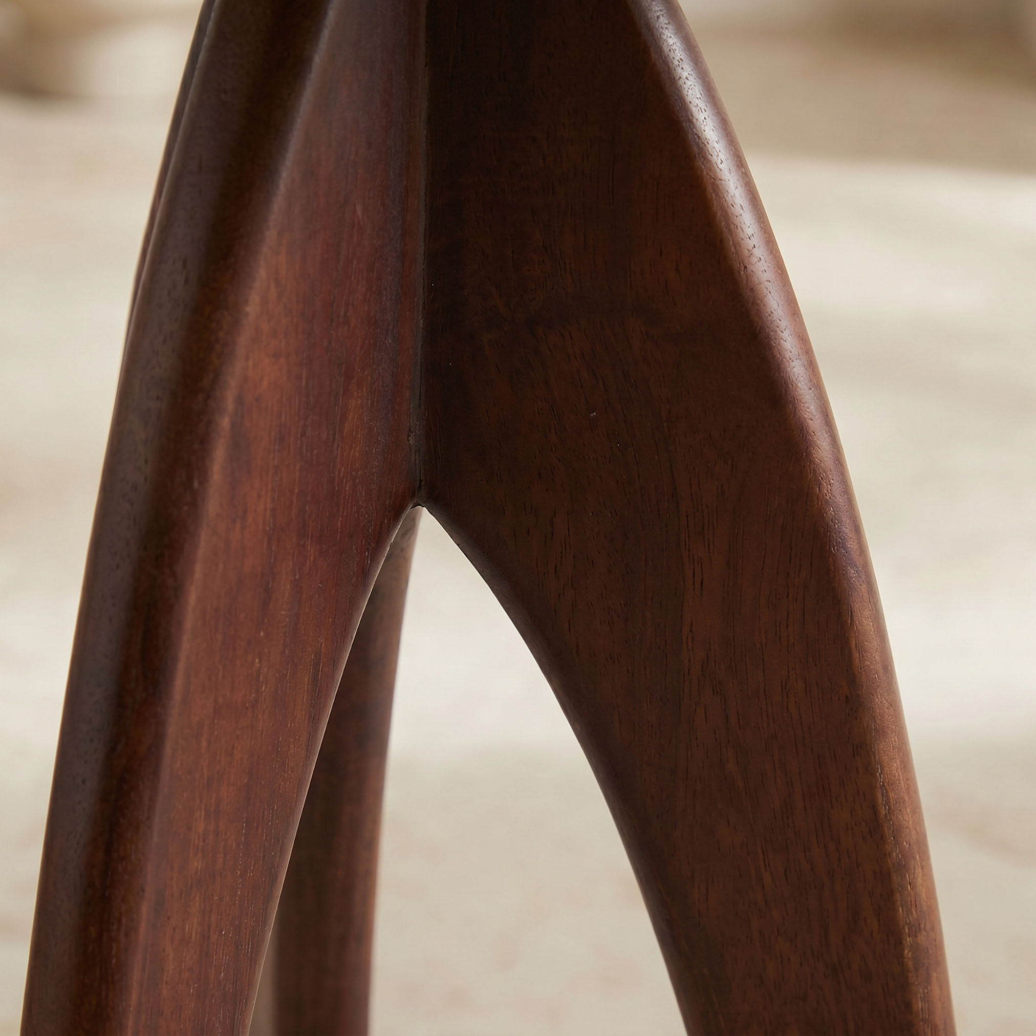 Marble Top Accent Table with Tripod Base - 59x41 cms-furniture-livingroom-sideandendtables-image-3