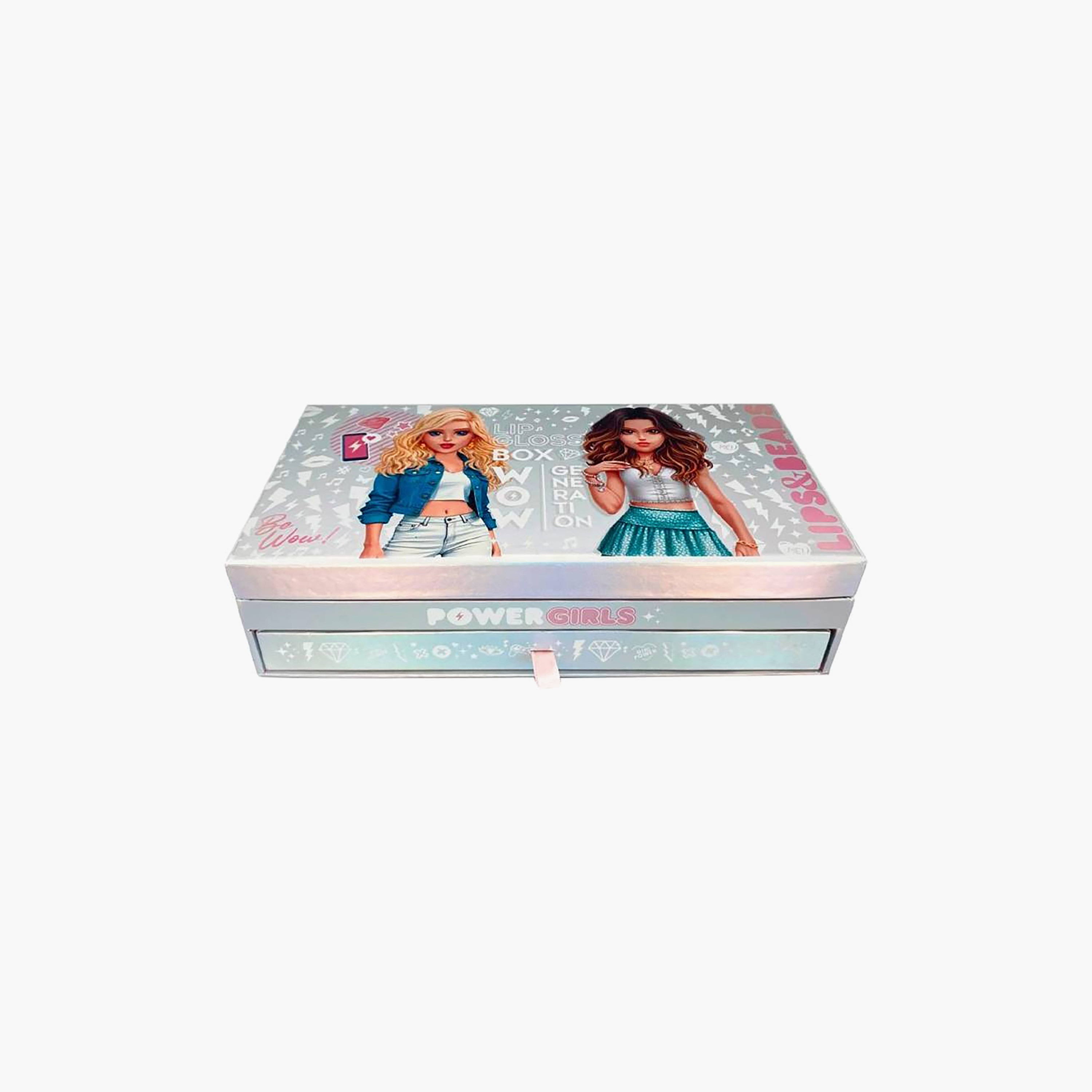 مجموعة ملمع شفاه باور جيرلز مع تعليقات من واو جينيريشن - 5 قطع-toys-roleplay-makeupandcosmeticsets-image-2