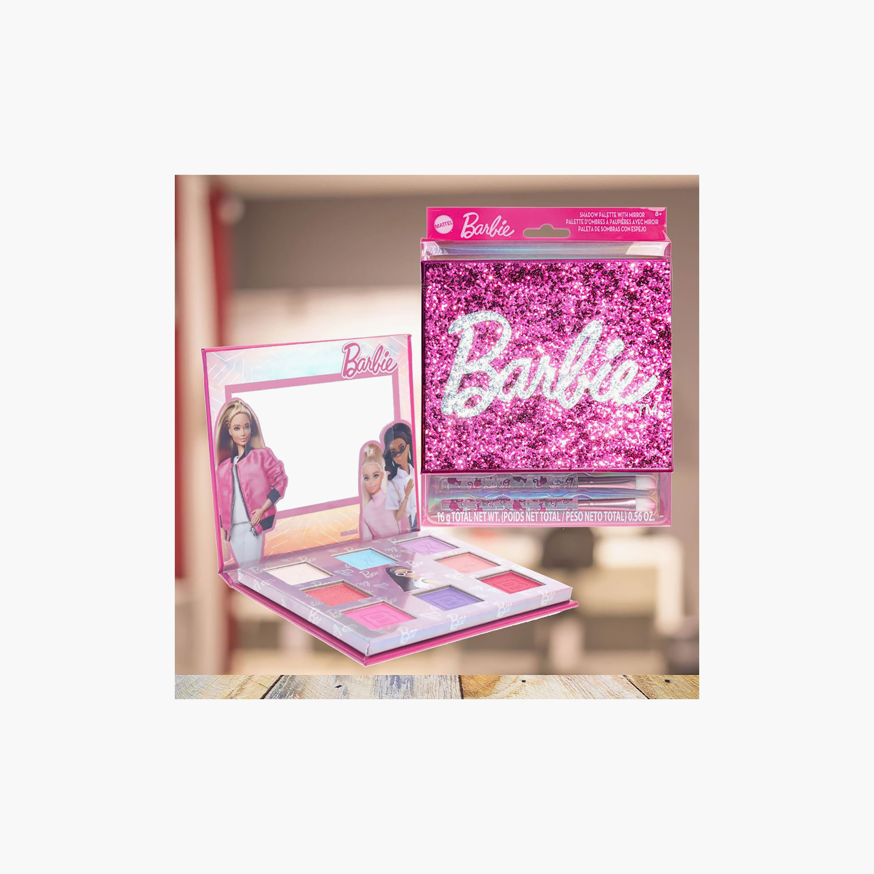 Townley Barbie Eyeshadow Palette Cosmetic Set-toys-roleplay-makeupandcosmeticsets-image-5