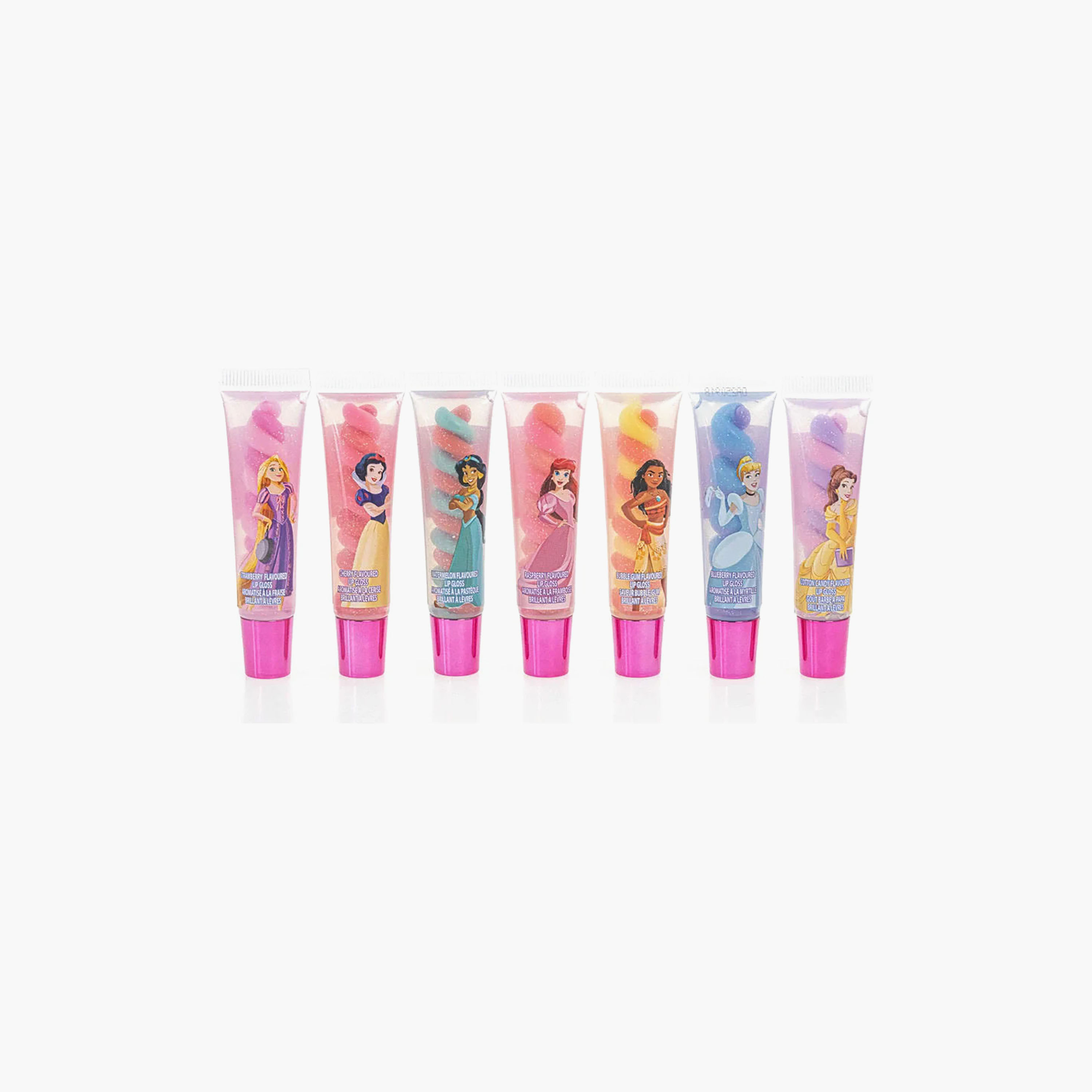 مجموعة ملمع شفاه بطبعات برنسيس 7 قطع من تاونلي-toys-roleplay-makeupandcosmeticsets-image-1
