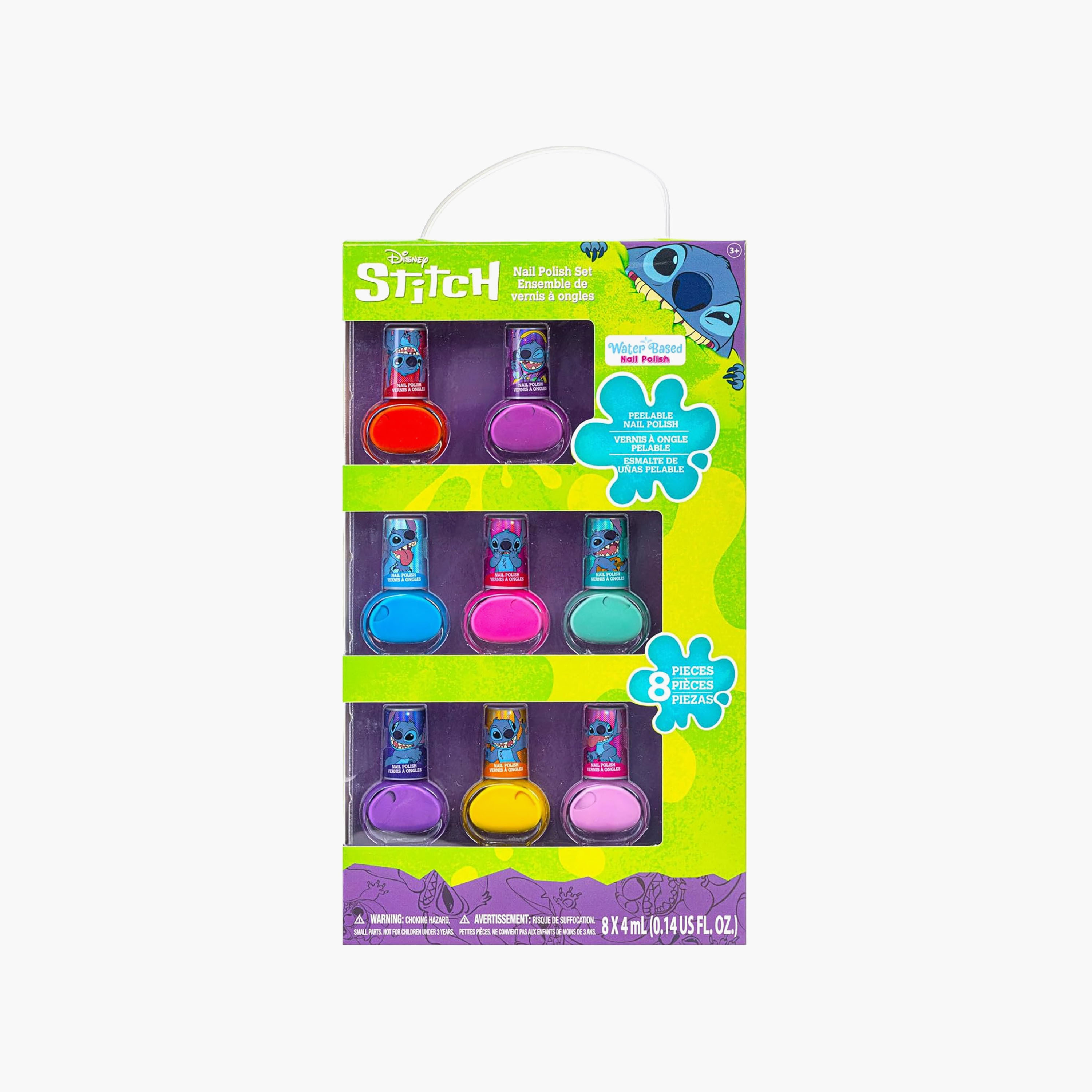 Townley Stitch Print 8-Piece Nail Polish Set-toys-roleplay-makeupandcosmeticsets-image-2
