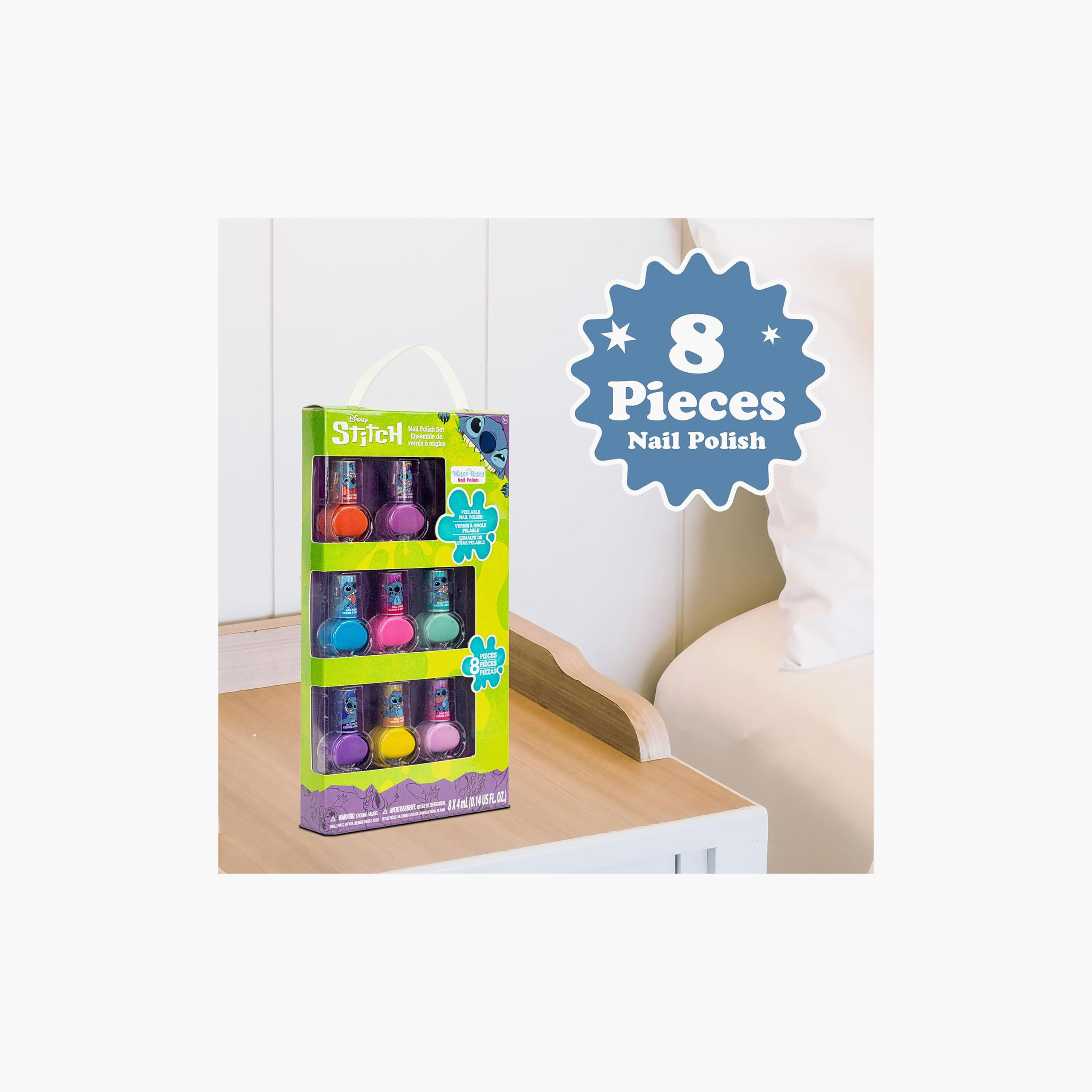 Townley Stitch Print 8-Piece Nail Polish Set-toys-roleplay-makeupandcosmeticsets-image-9