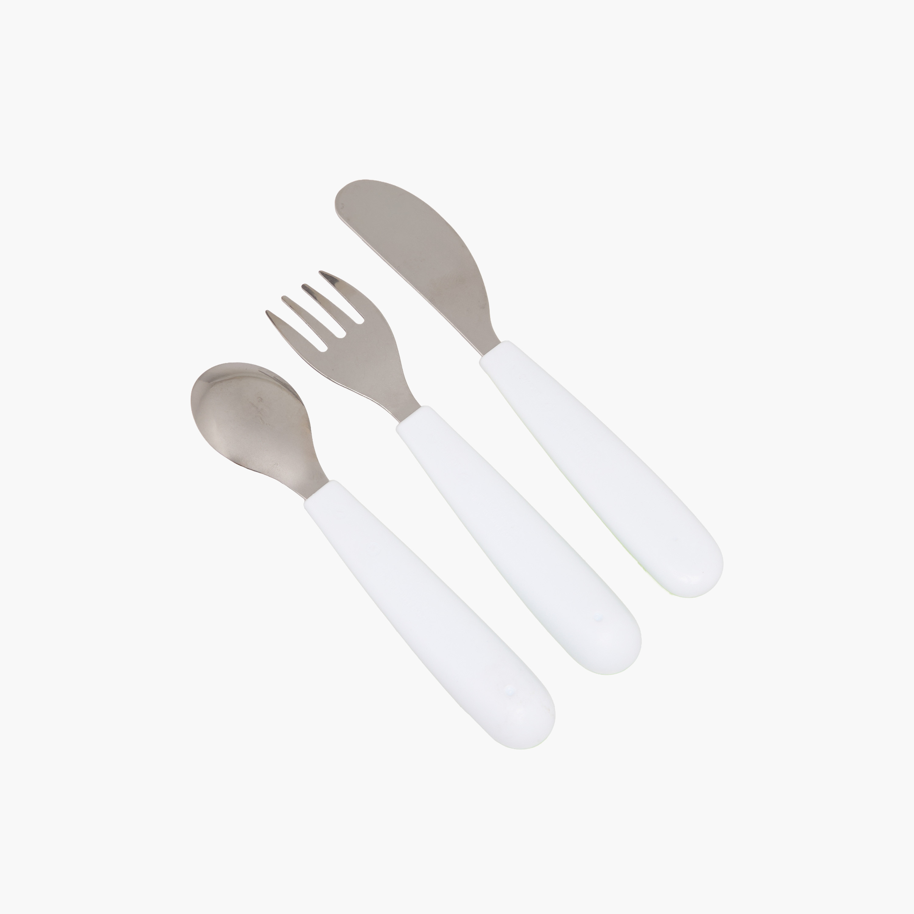 Munchkin Mealtime Set with Spoon, Fork, Knife, Stainless Steel-baby-feeding-mealtimeessentials-image-4