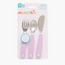 طقم وقت الطعام مع شوكة وملعقة وسكين ستانلس ستيل من مونشكين-baby-feeding-mealtimeessentials-image-1