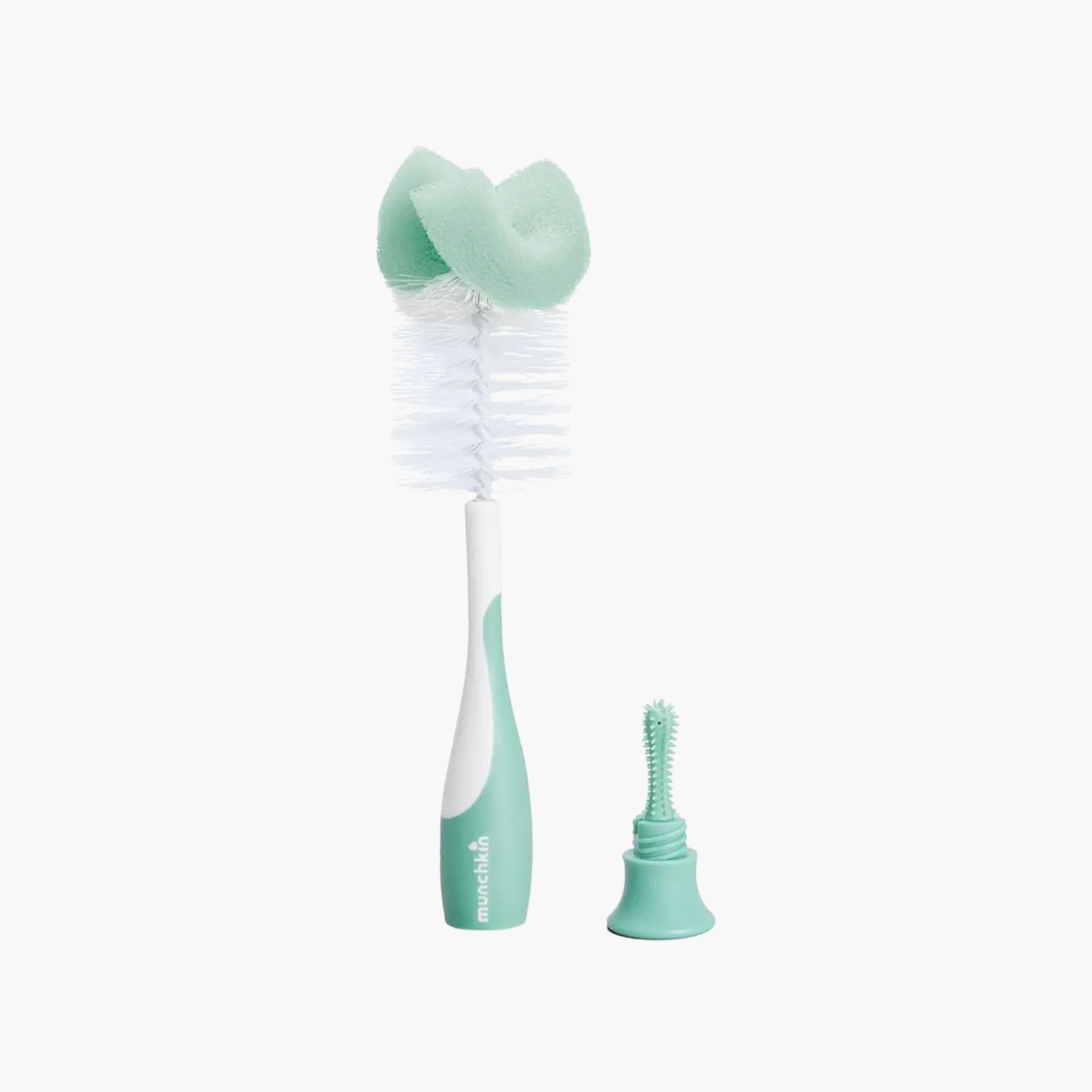 Munchkin Sponge Bottle Brush with Teat Brush-baby-feeding-accessories-image-1