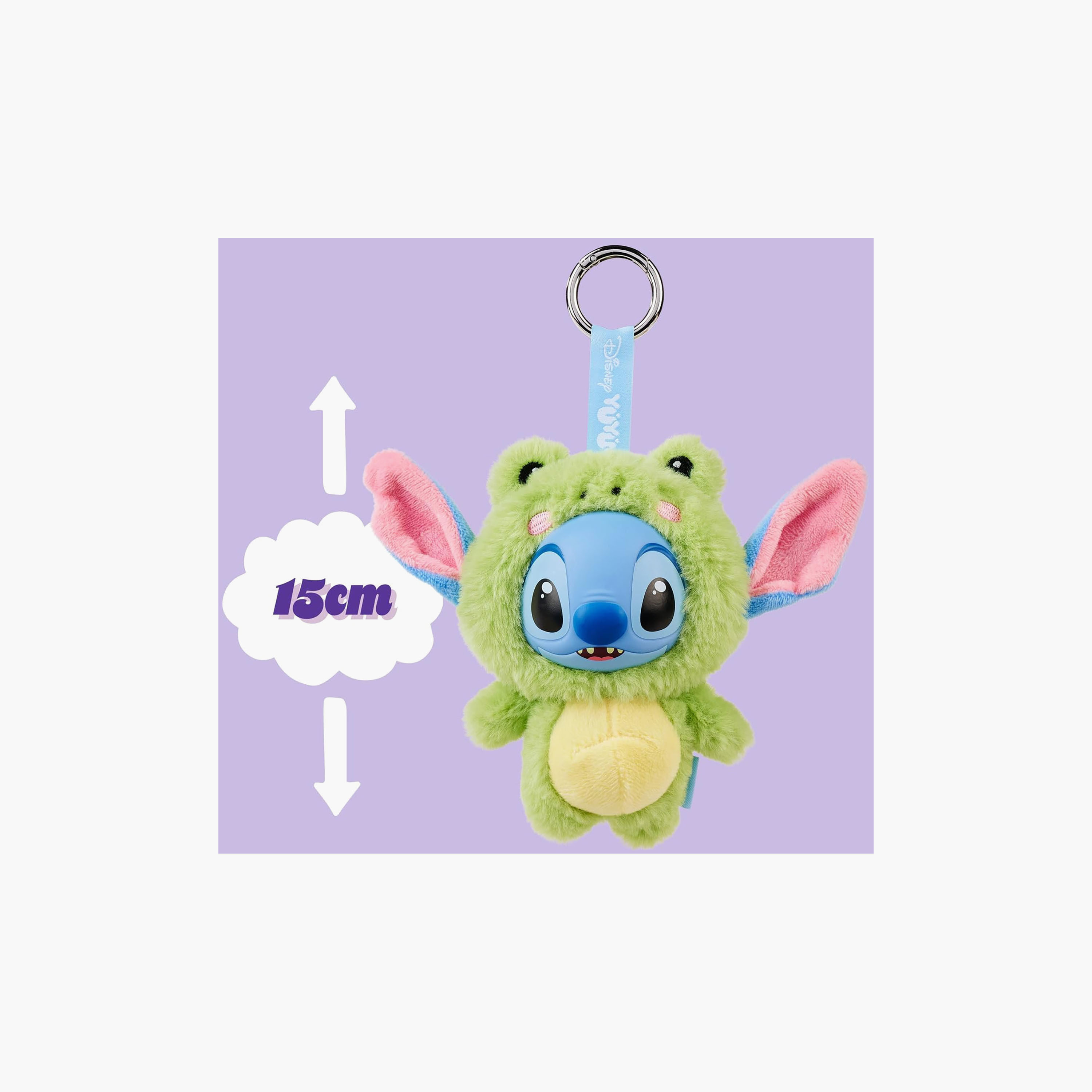 Disney Stitch Assorted Plush Keychain-toys-plushsofttoys-image-2