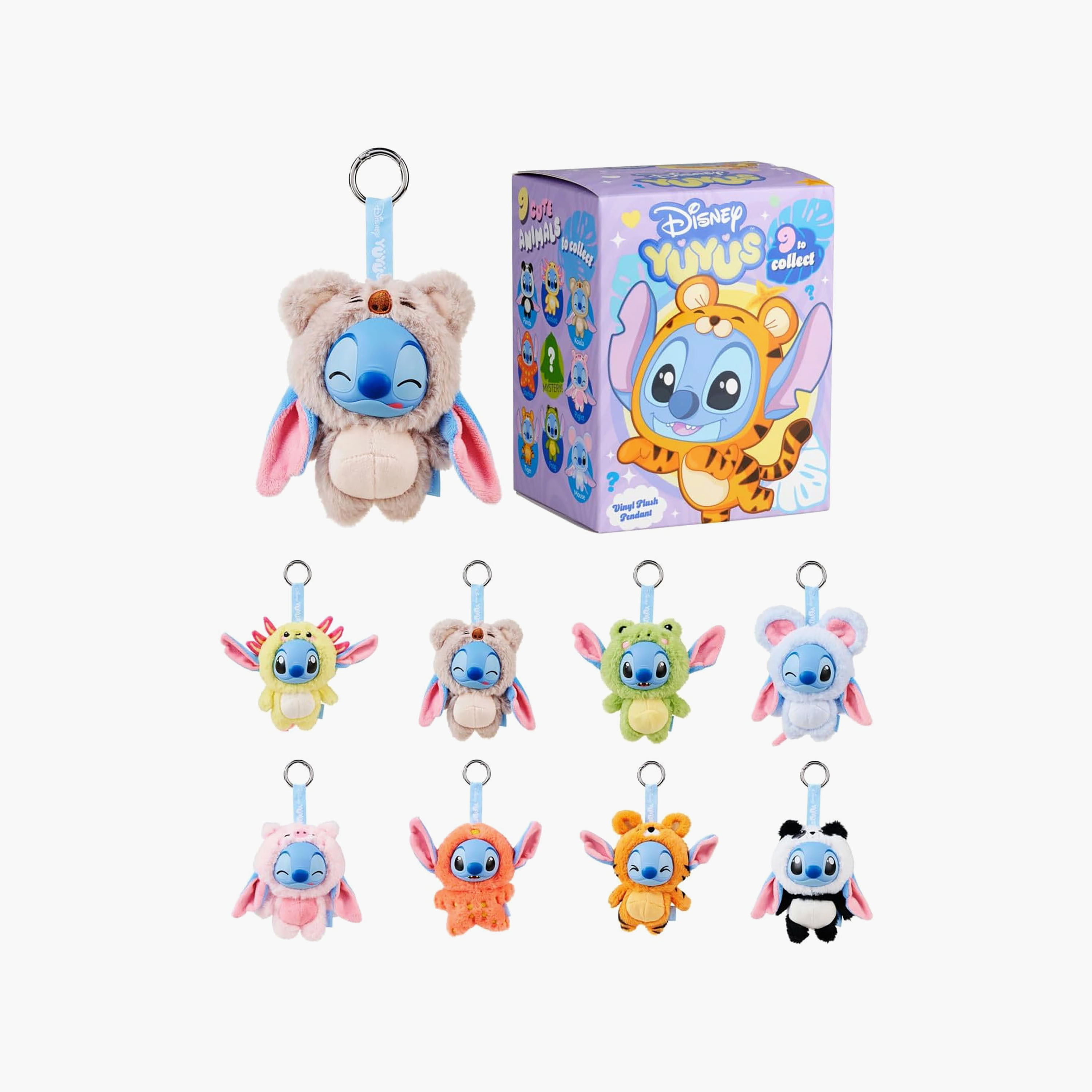Disney Stitch Assorted Plush Keychain-toys-plushsofttoys-image-8