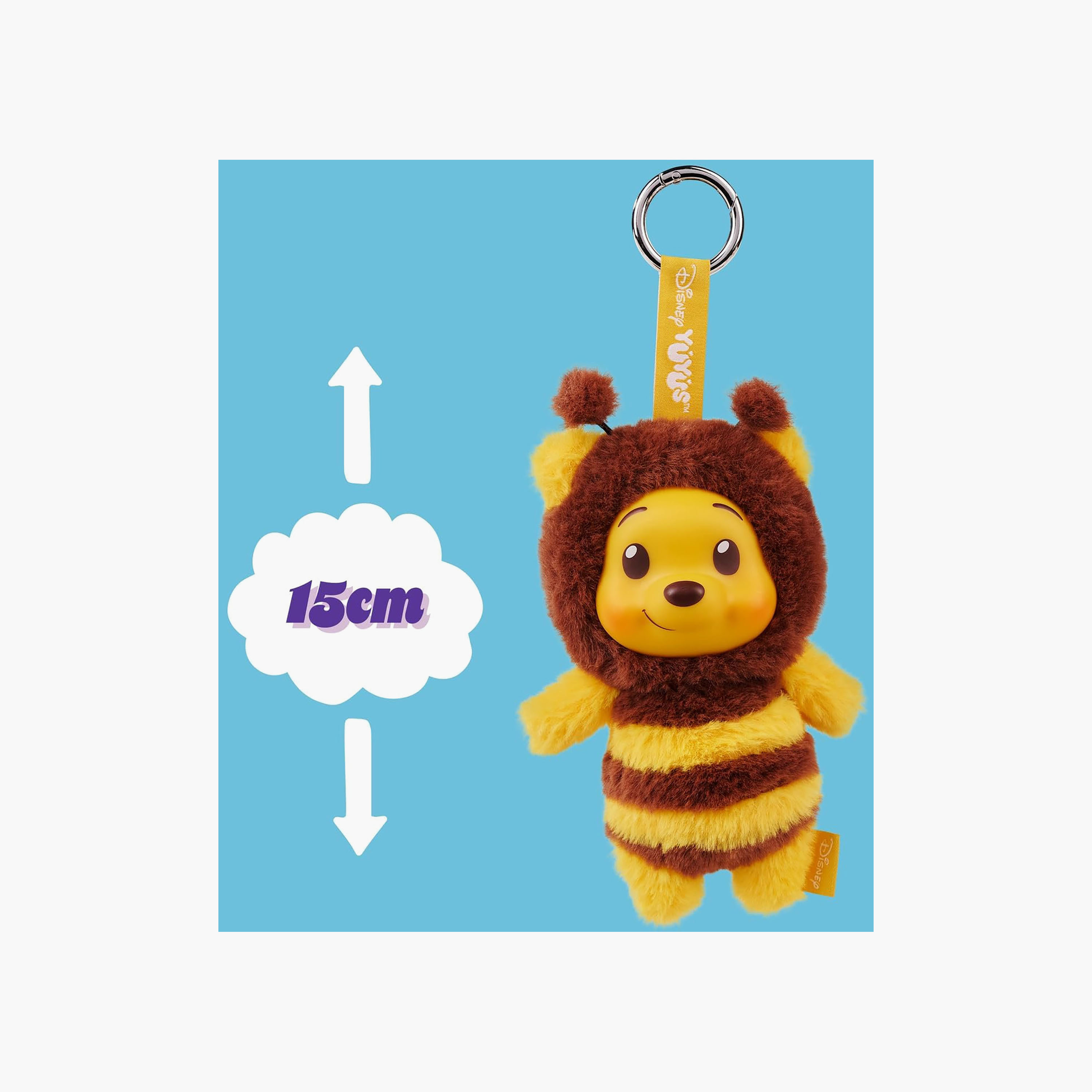 Disney YuYus Assorted Winnie the Pooh Plush Keychain-toys-plushsofttoys-image-2