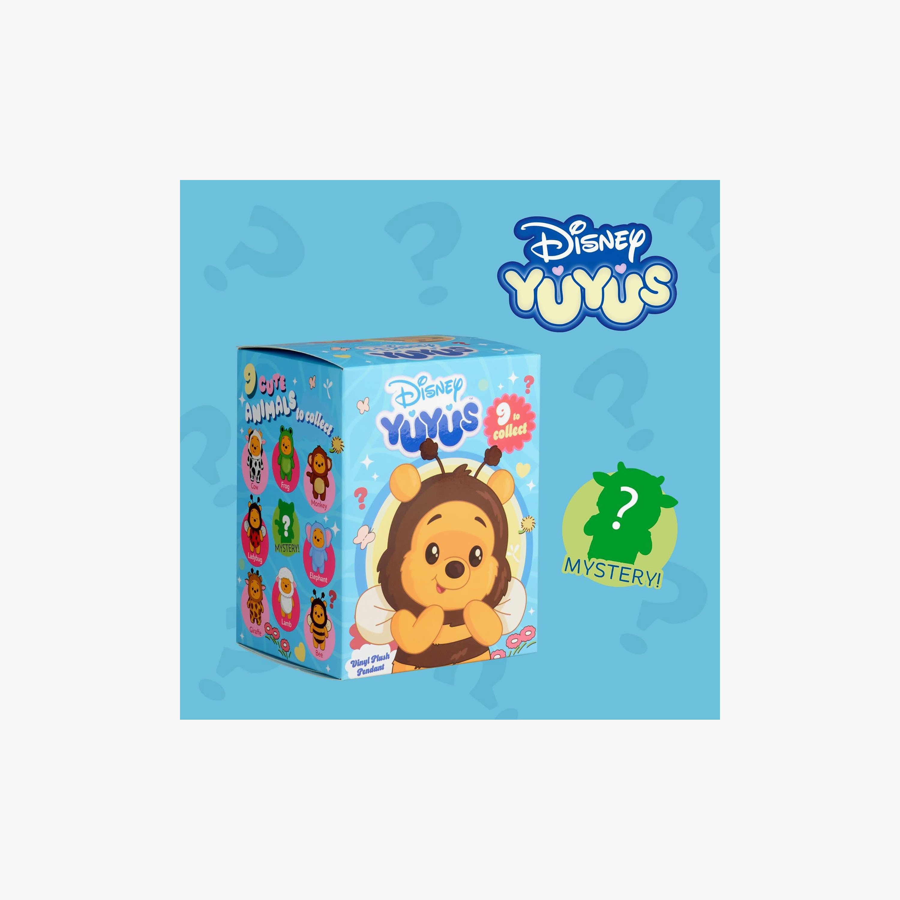 Disney YuYus Assorted Winnie the Pooh Plush Keychain-toys-plushsofttoys-image-8