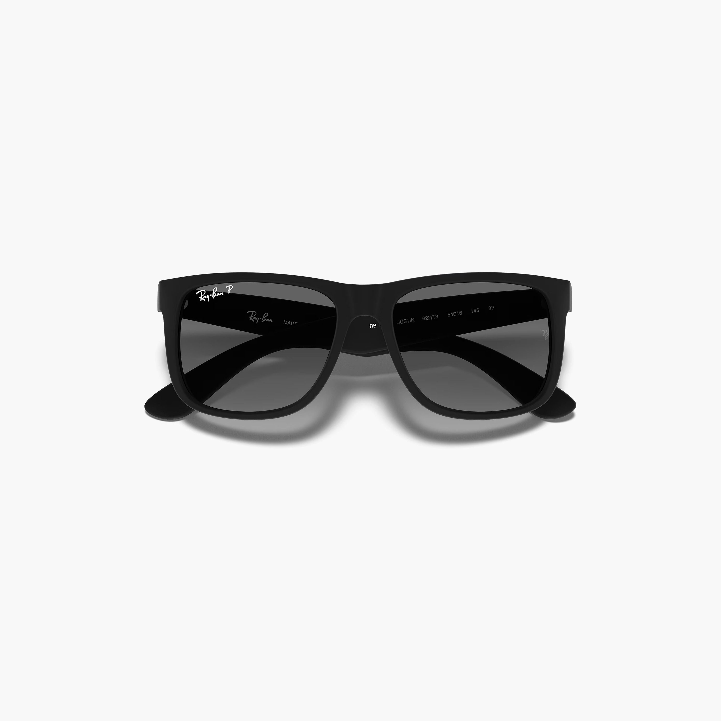 Ray-Ban Unisex Wayfarer & Square Polorized Grey Sunglasses | 0RB4165622/T3-men-sunglasses-image-4