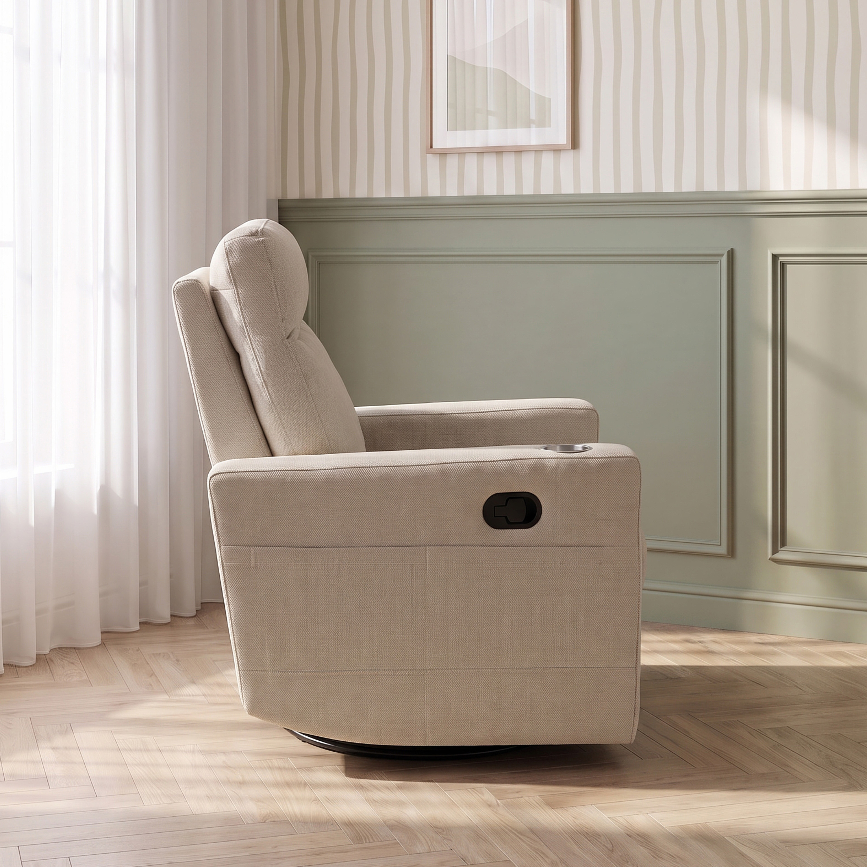 كرسي سيمبسون هزّاز قابل للإمالة مع حامل أكواب من جيجلز-baby-nursery-furniture-rockingchairs-image-3
