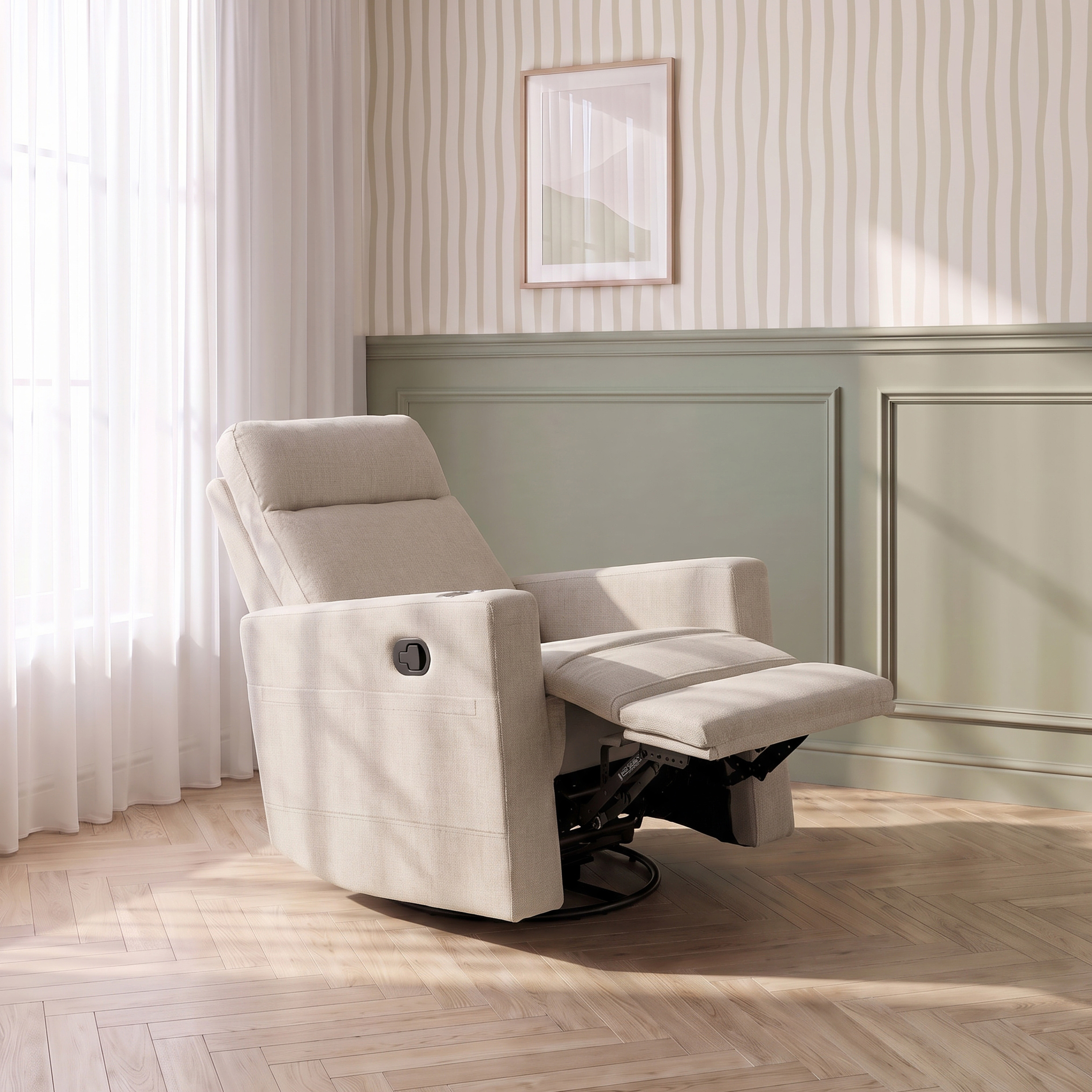 كرسي سيمبسون هزّاز قابل للإمالة مع حامل أكواب من جيجلز-baby-nursery-furniture-rockingchairs-image-5