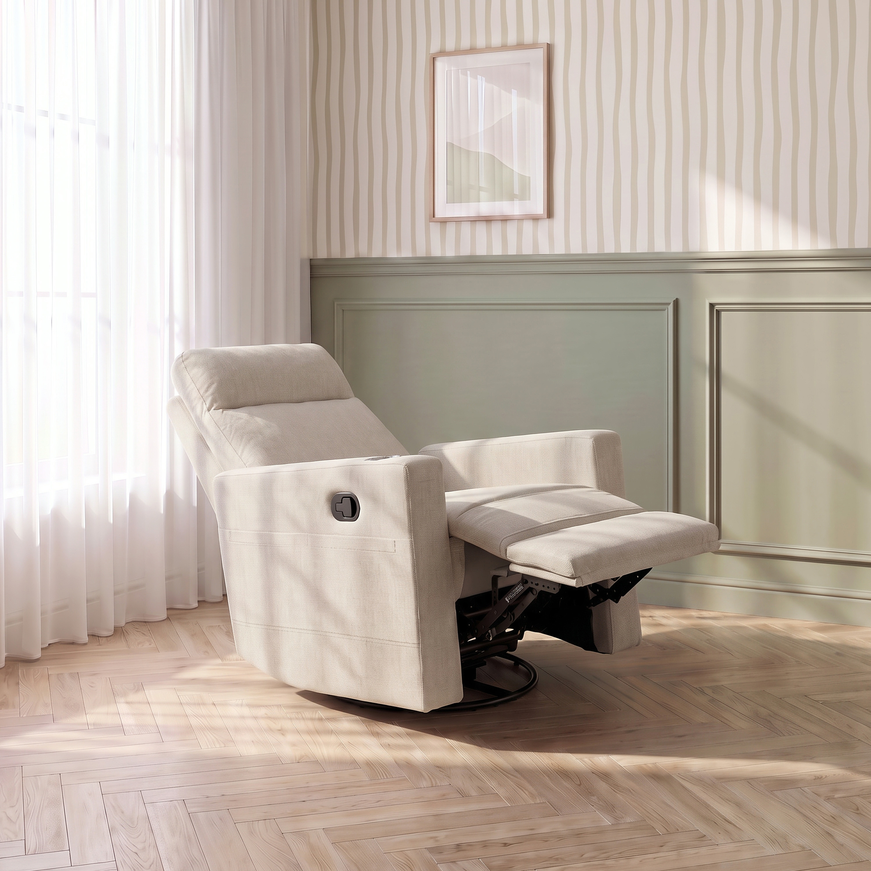 كرسي سيمبسون هزّاز قابل للإمالة مع حامل أكواب من جيجلز-baby-nursery-furniture-rockingchairs-image-6