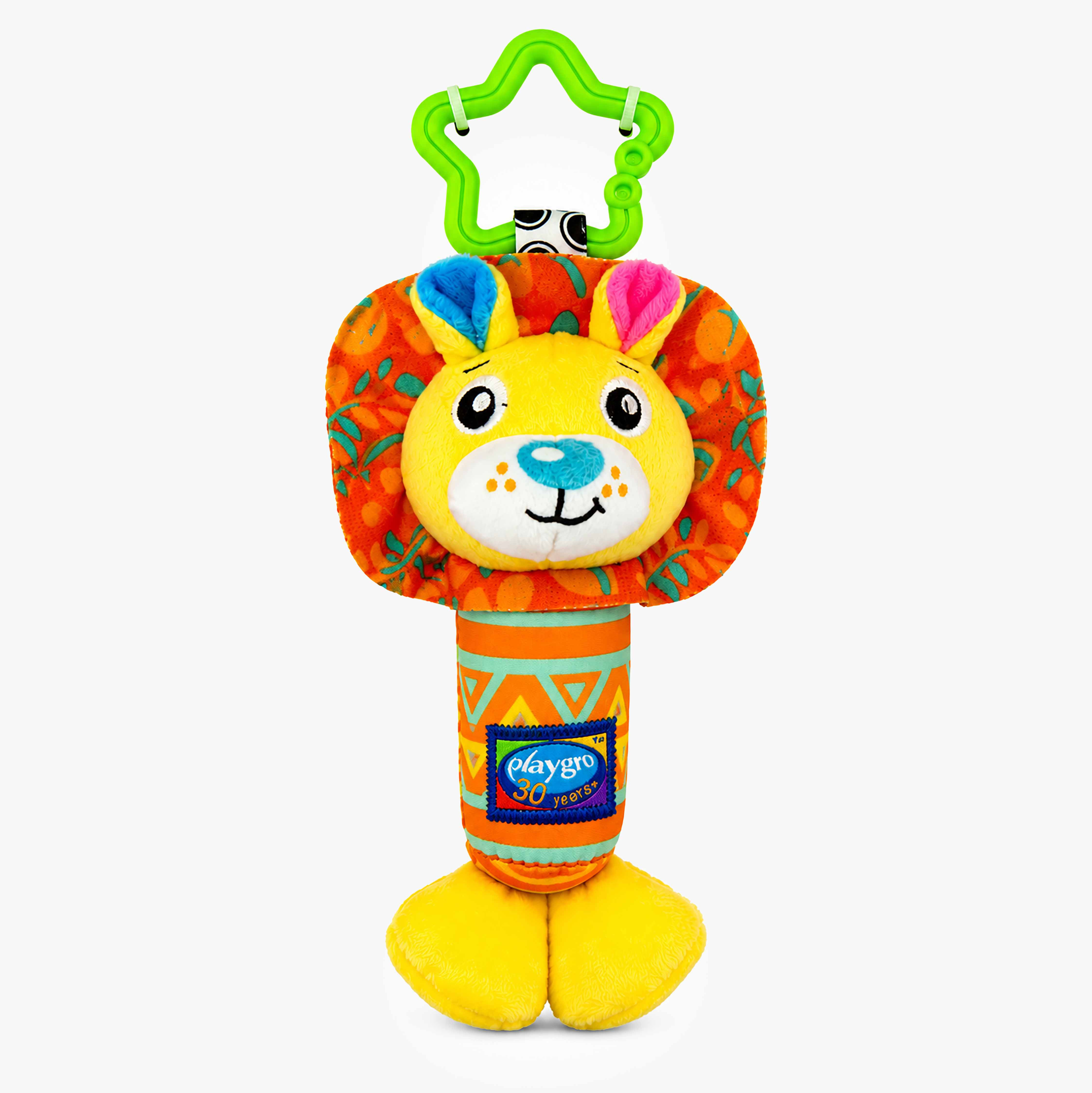Playgro Tinkle Duo 2-Piece Rattle Set with Star Clip-baby-gear-travelaccessories-image-2