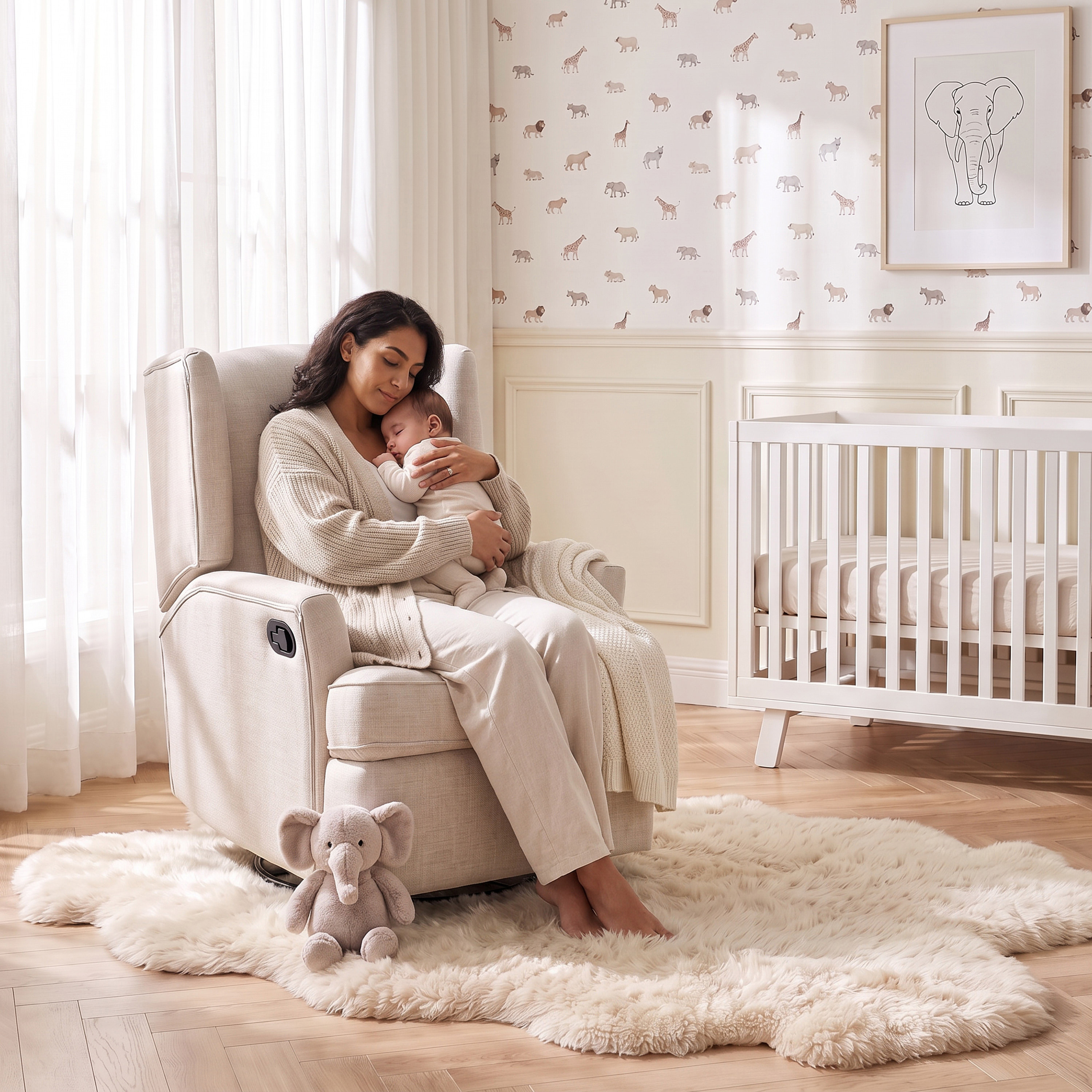 كرسي هزّاز قابل للإمالة من تشيلسي-baby-nursery-furniture-rockingchairs-image-15