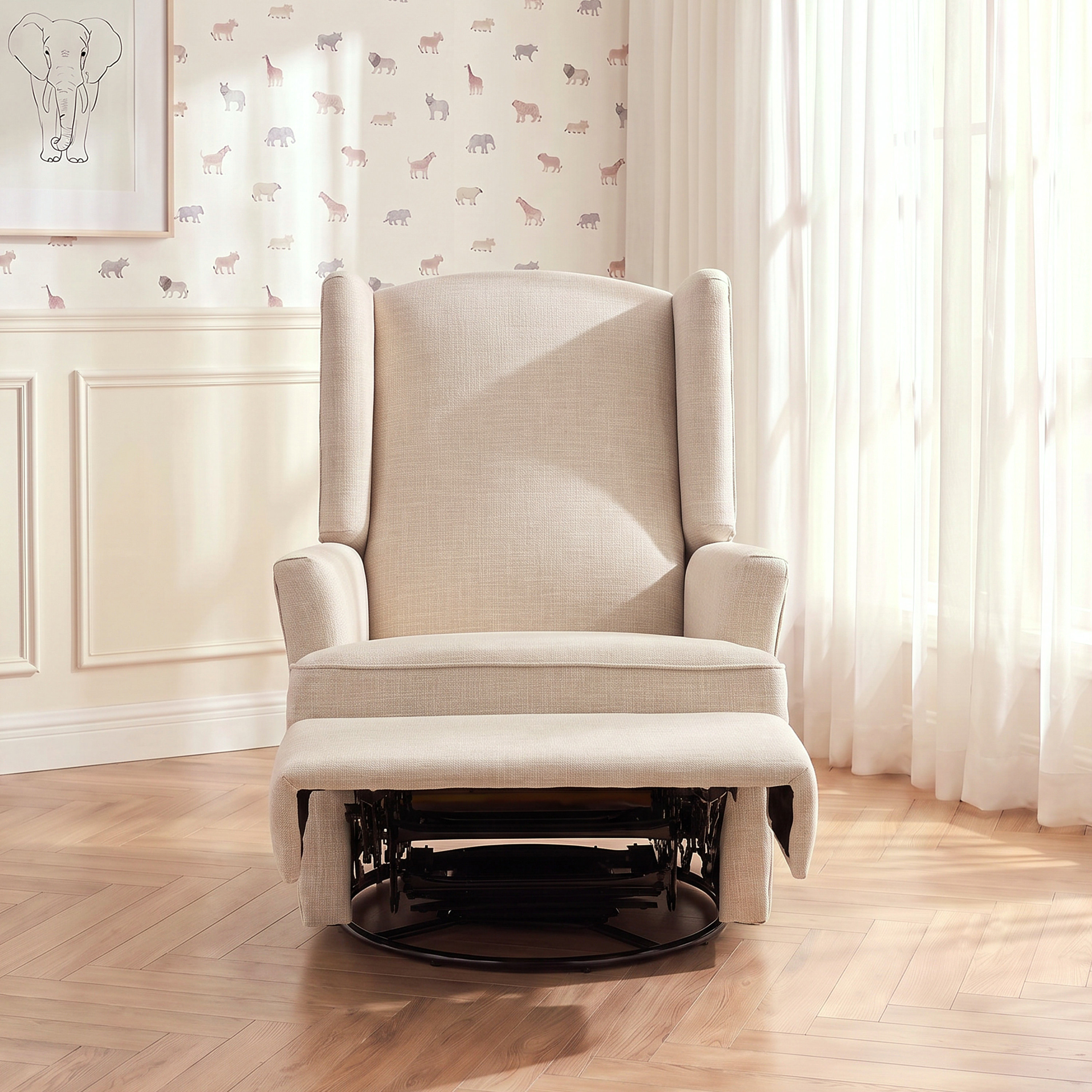 كرسي هزّاز قابل للإمالة من تشيلسي-baby-nursery-furniture-rockingchairs-image-7