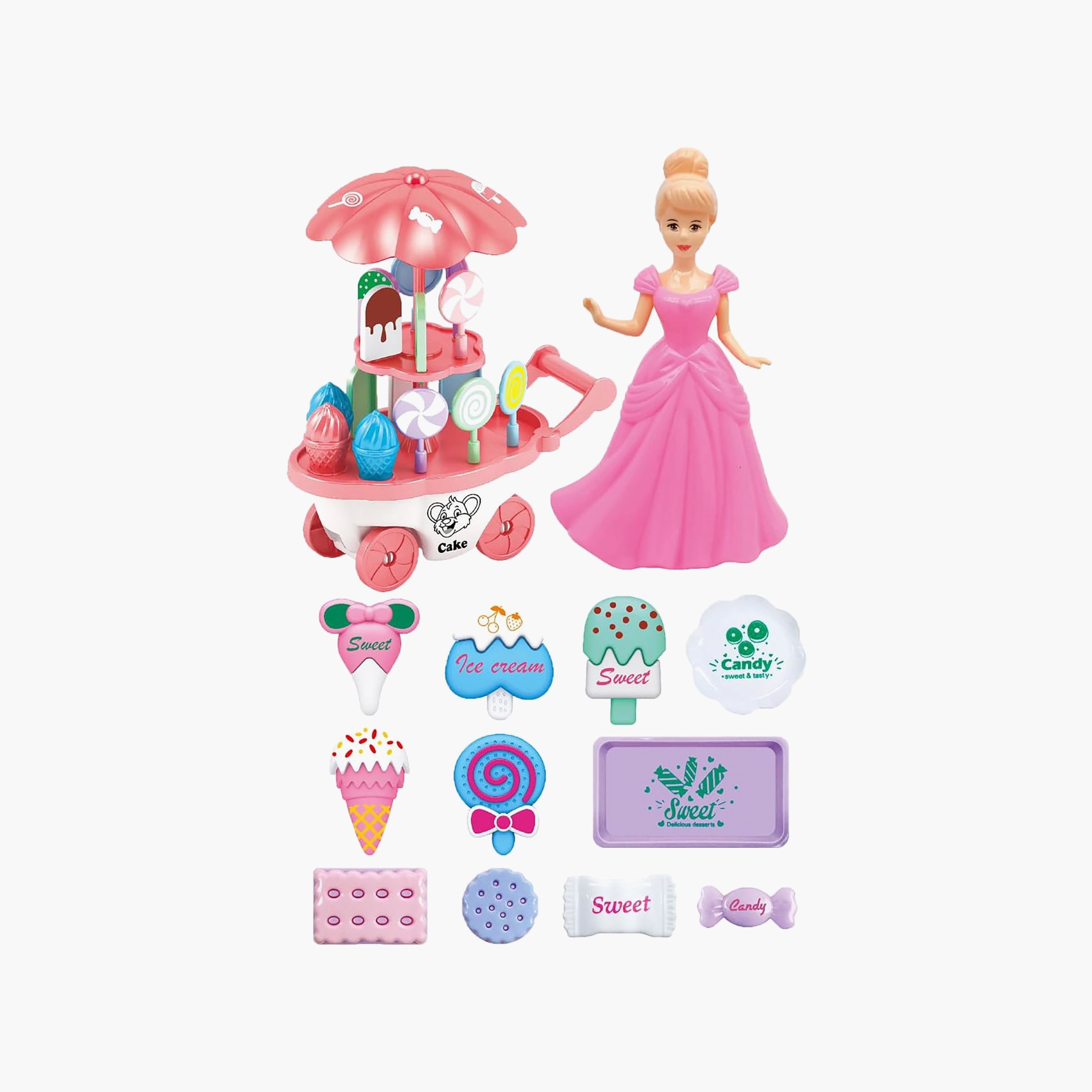مجموعة ألعاب حلويات سوبرفاليو من جينيريك-toys-roleplay-playfoods-image-1