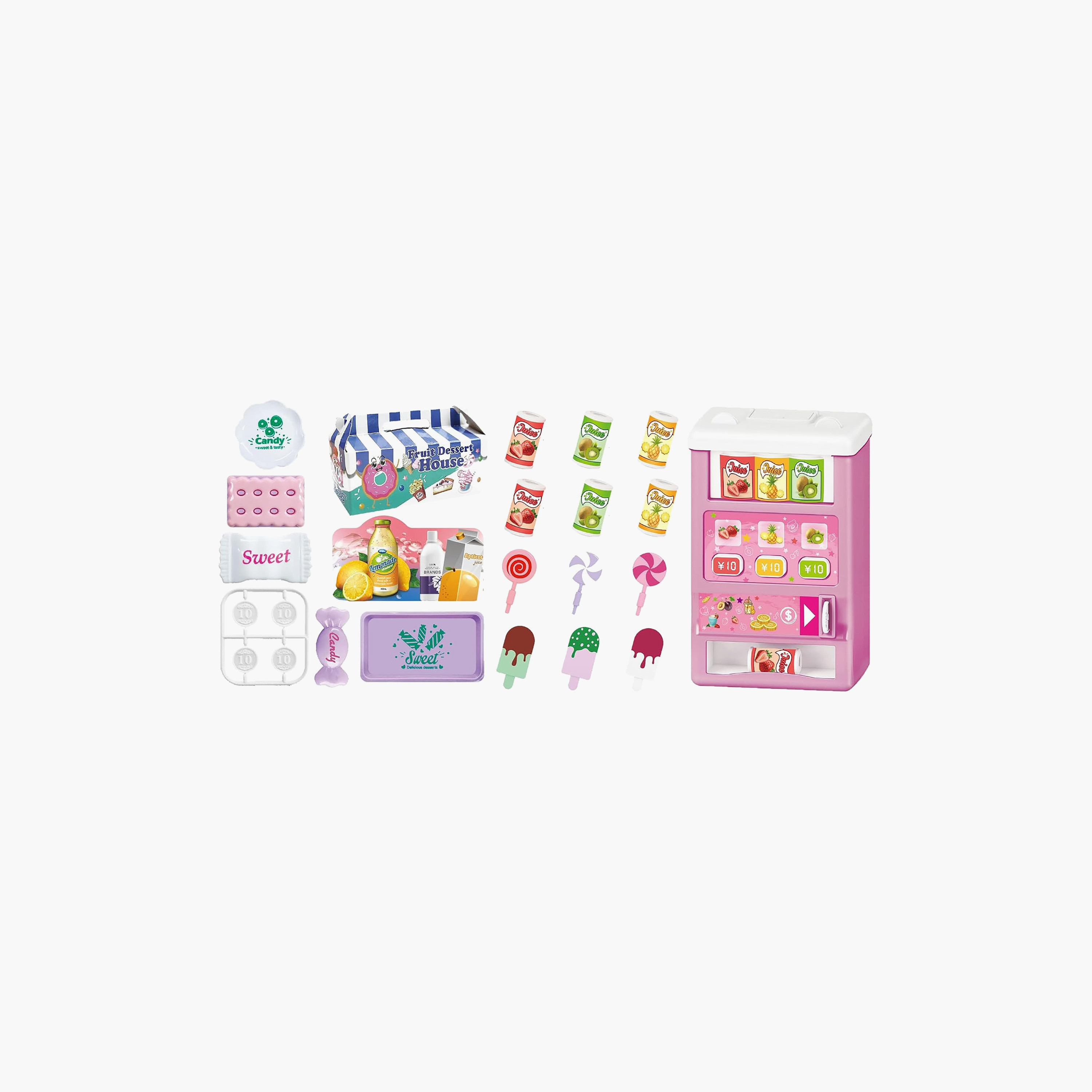 مجموعة ألعاب حلويات سوبرفاليو من جينيريك-toys-roleplay-playfoods-image-3
