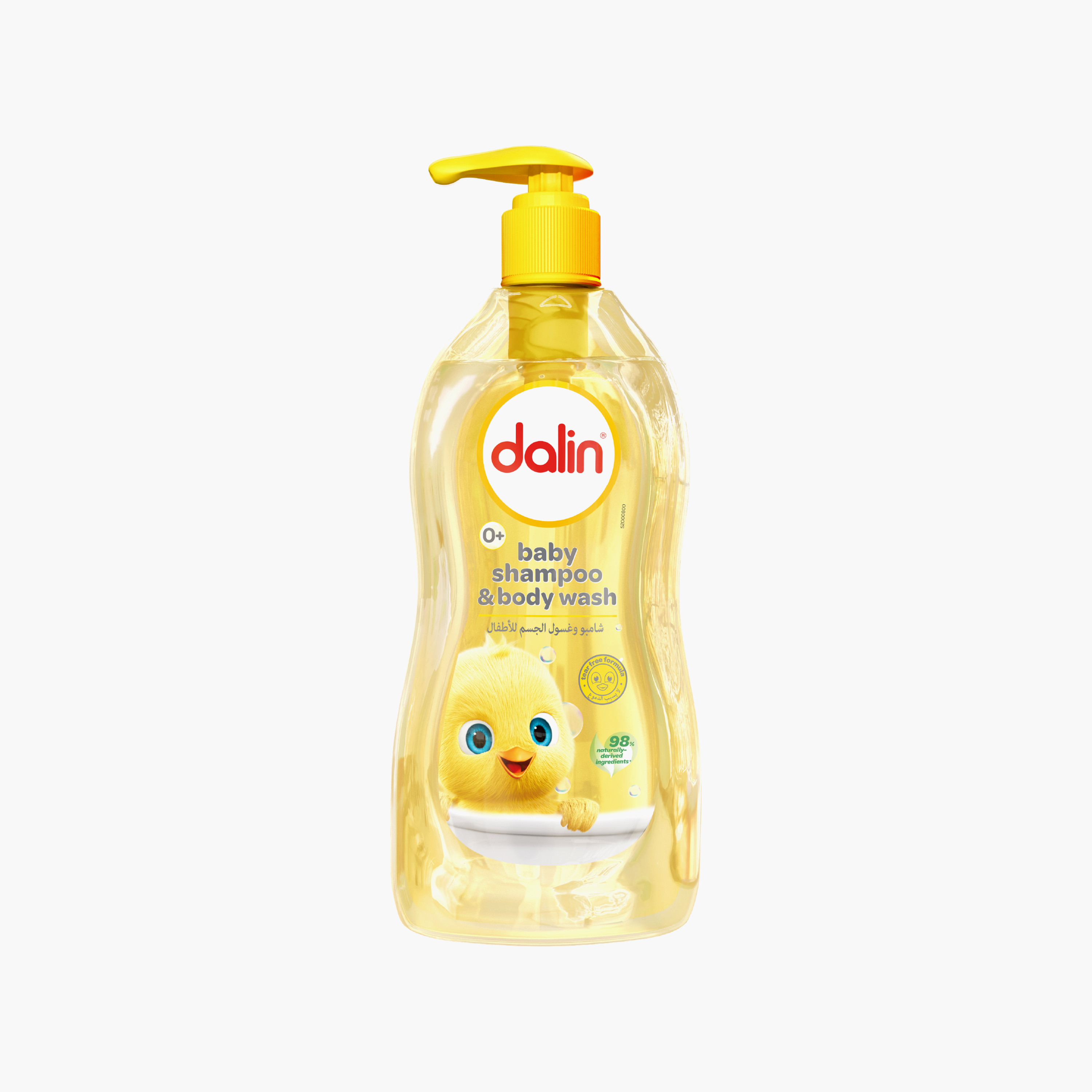 Dalin Tear Free Shampoo & Body Wash - 500 ml-baby-bathandcare-hairbodyskincare-shampooandconditioner-image-1