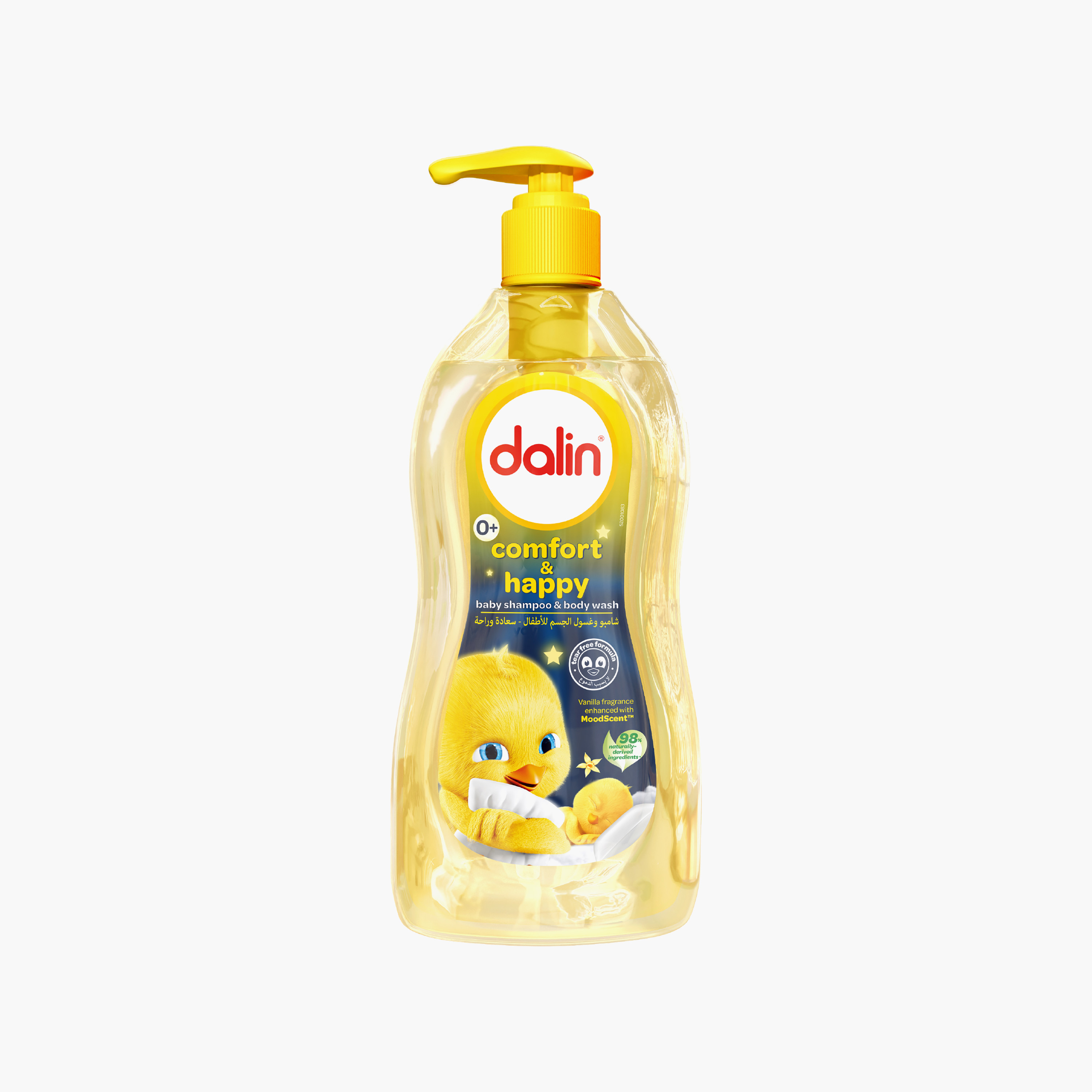 Dalin Comfort & Happy Baby Shampoo & Body Wash - 700 ml-baby-bathandcare-hairbodyskincare-shampooandconditioner-image-1