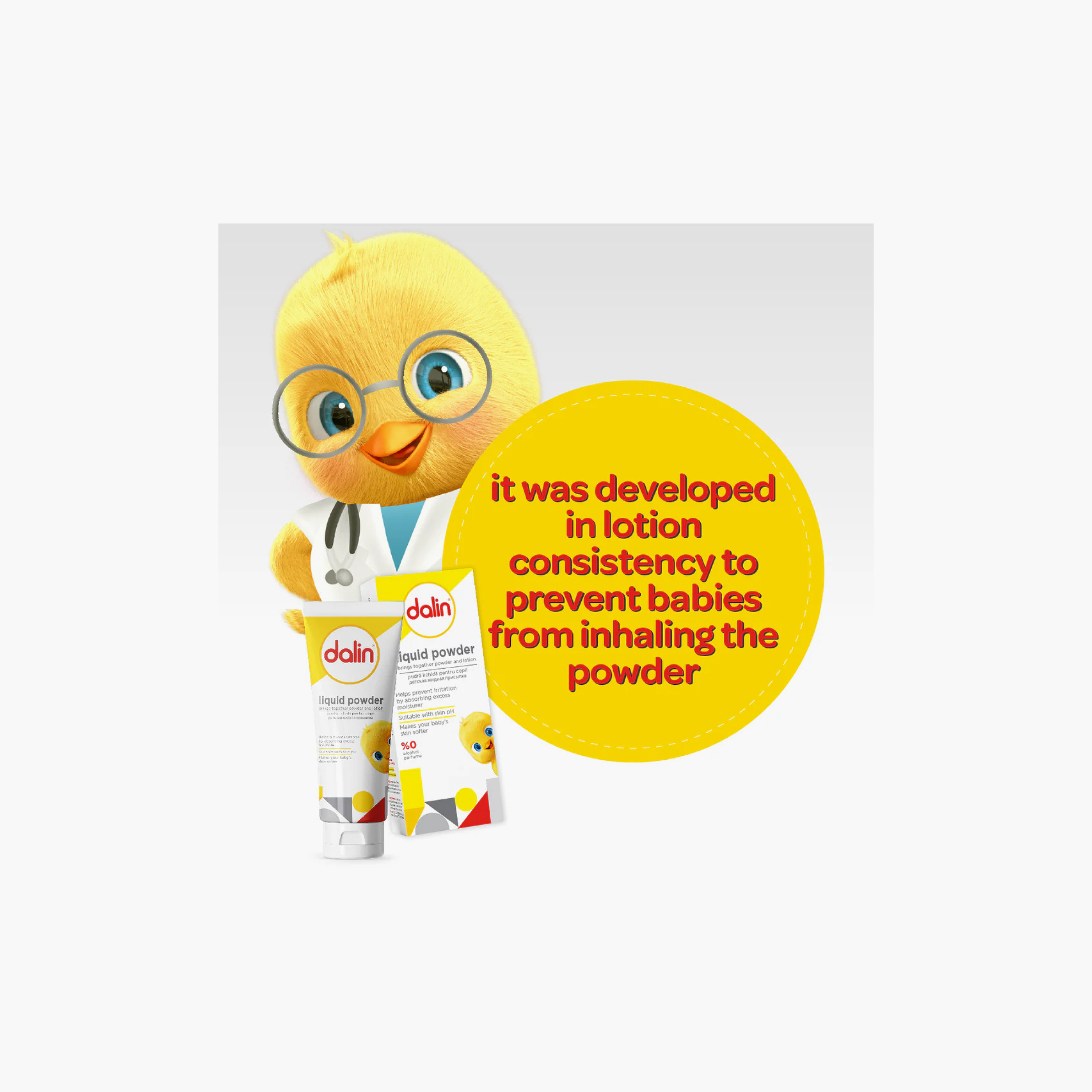 بودرة سائلة من دالين - 100 مل-baby-bathandcare-hairbodyskincare-babypowder-image-4