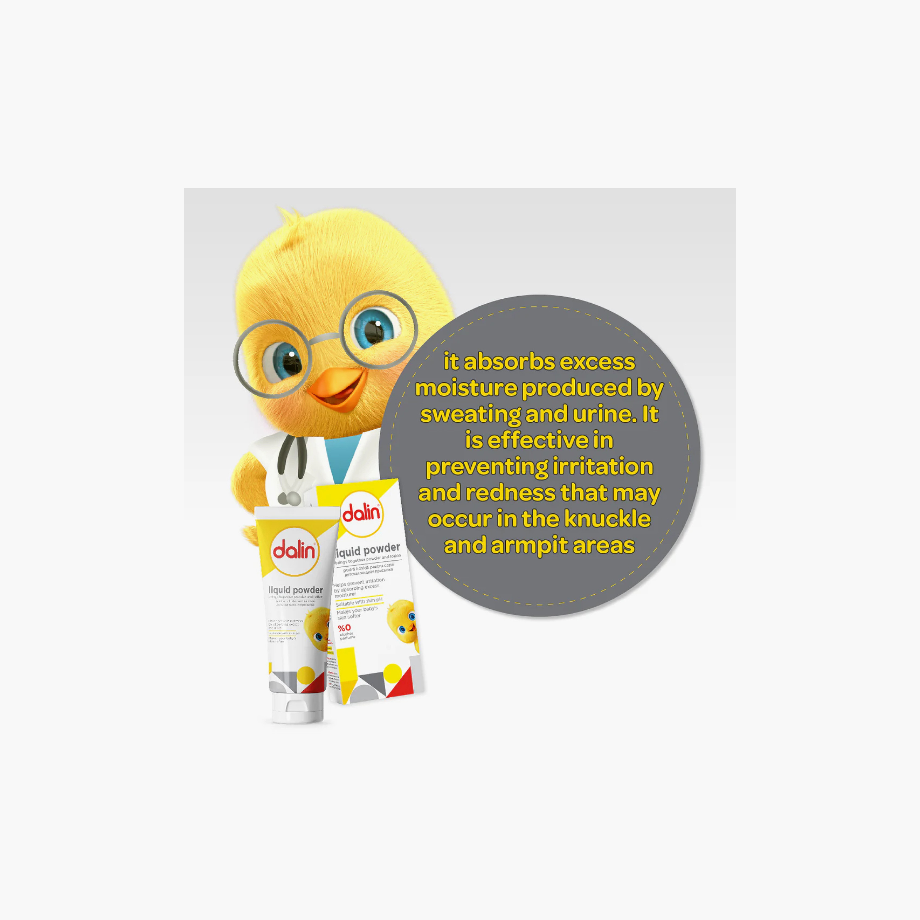 بودرة سائلة من دالين - 100 مل-baby-bathandcare-hairbodyskincare-babypowder-image-6
