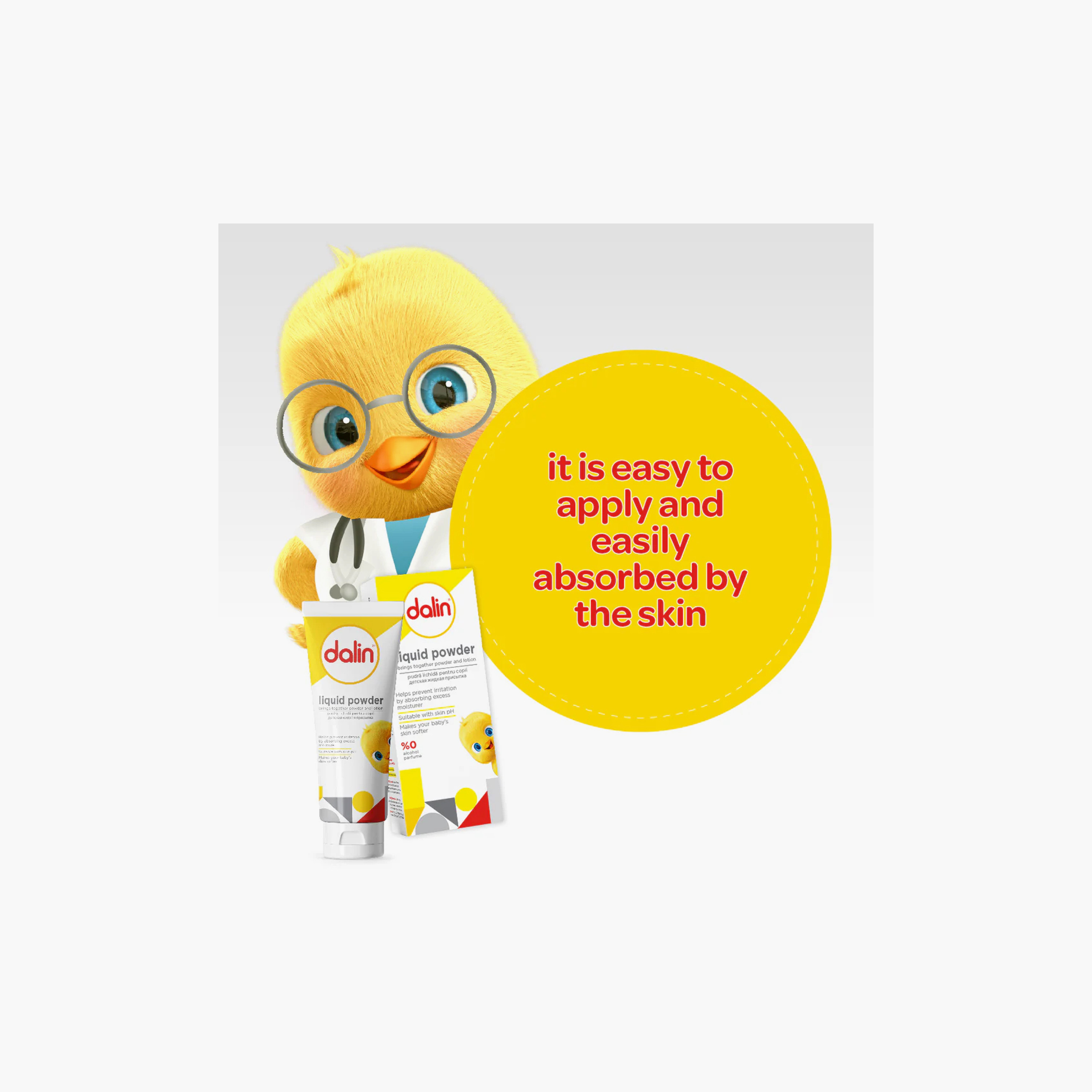 بودرة سائلة من دالين - 100 مل-baby-bathandcare-hairbodyskincare-babypowder-image-7