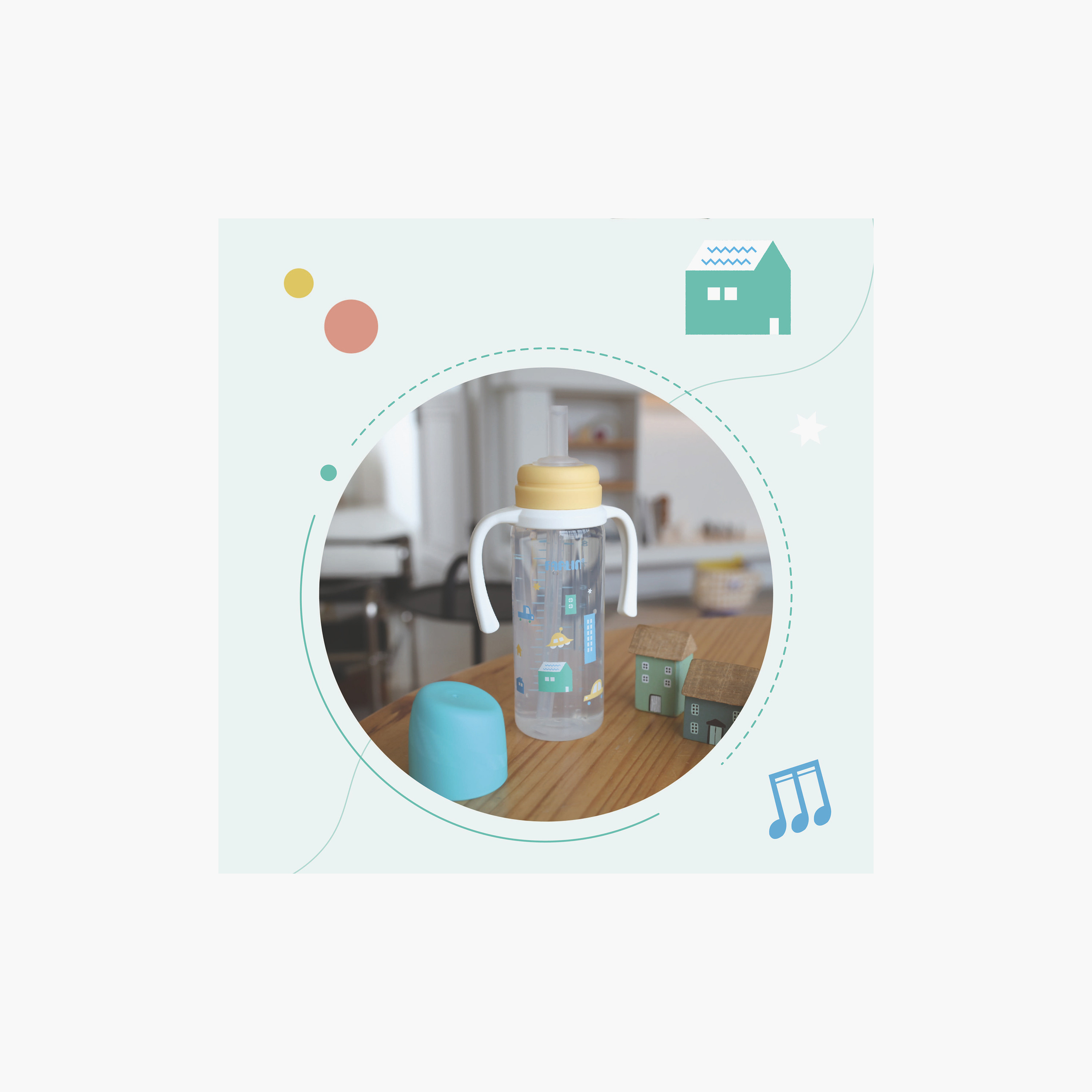 كوب شرب بمصاصة ومقبض من فارلين - 240 مل-baby-feeding-mealtimeessentials-image-5
