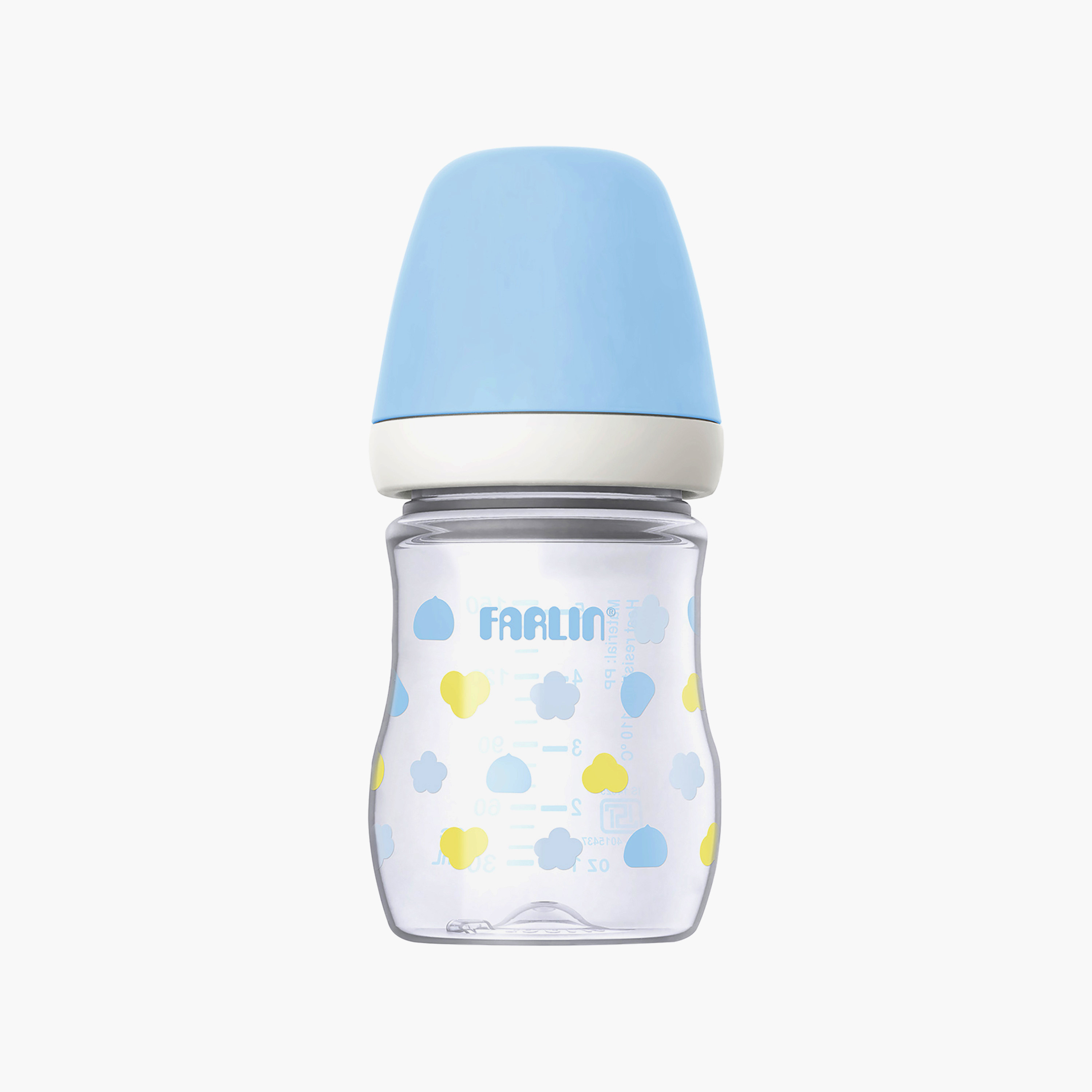 زجاجة رضاعة ذات عنق واسع مع حلمة من فارلين - 150 مل-baby-feeding-feedingbottles-bottlesandteats-image-9