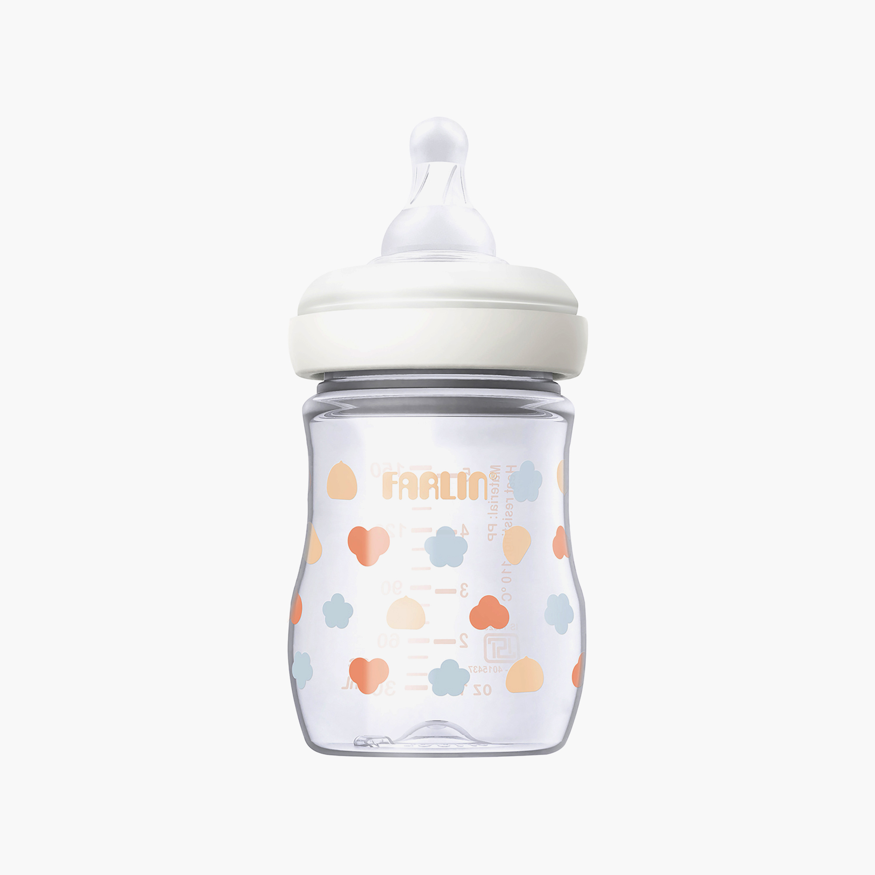 Farlin Wide Neck Feeding Bottle with Teat - 150 ml-baby-feeding-feedingbottles-bottlesandteats-image-2