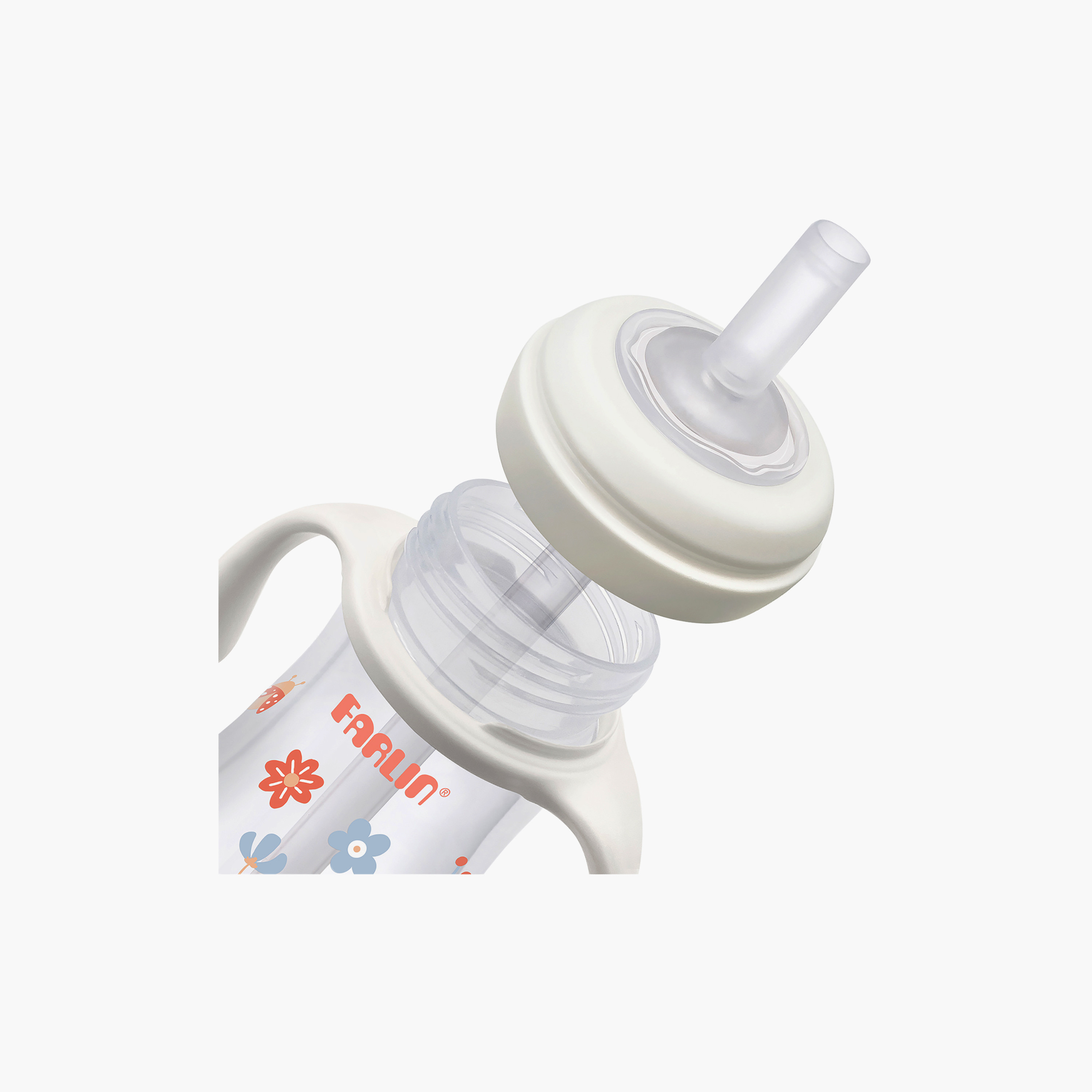 Farlin Wide Neck Drinking Cup With Handle - 270 ml-baby-feeding-mealtimeessentials-image-2