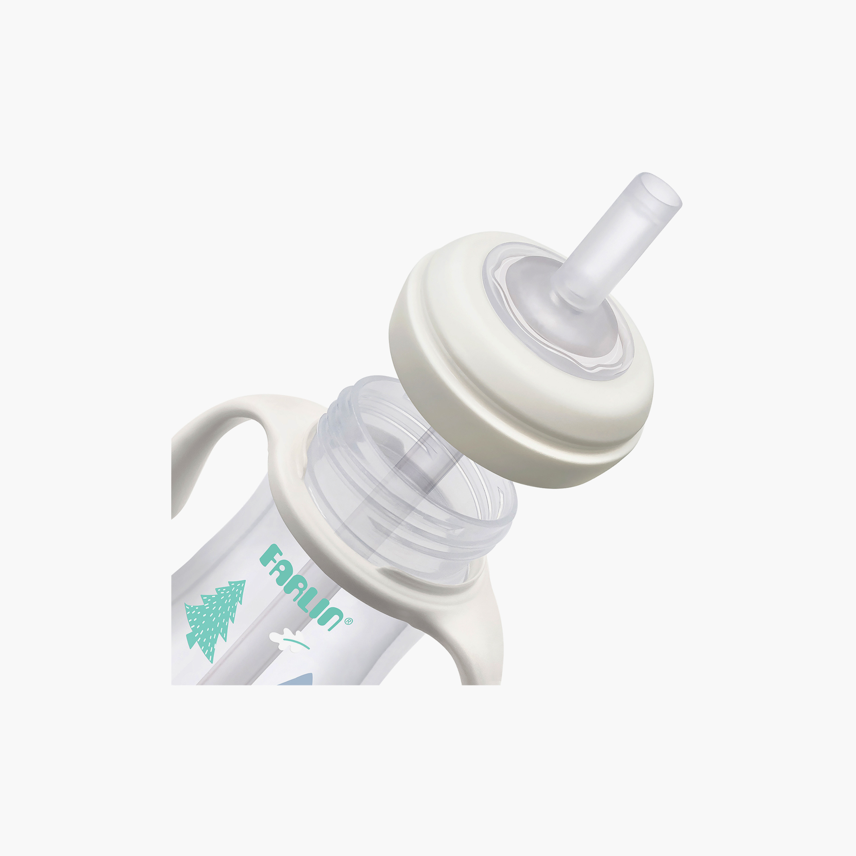 Farlin Wide Neck Drinking Cup With Handle - 270 ml-baby-feeding-mealtimeessentials-image-2