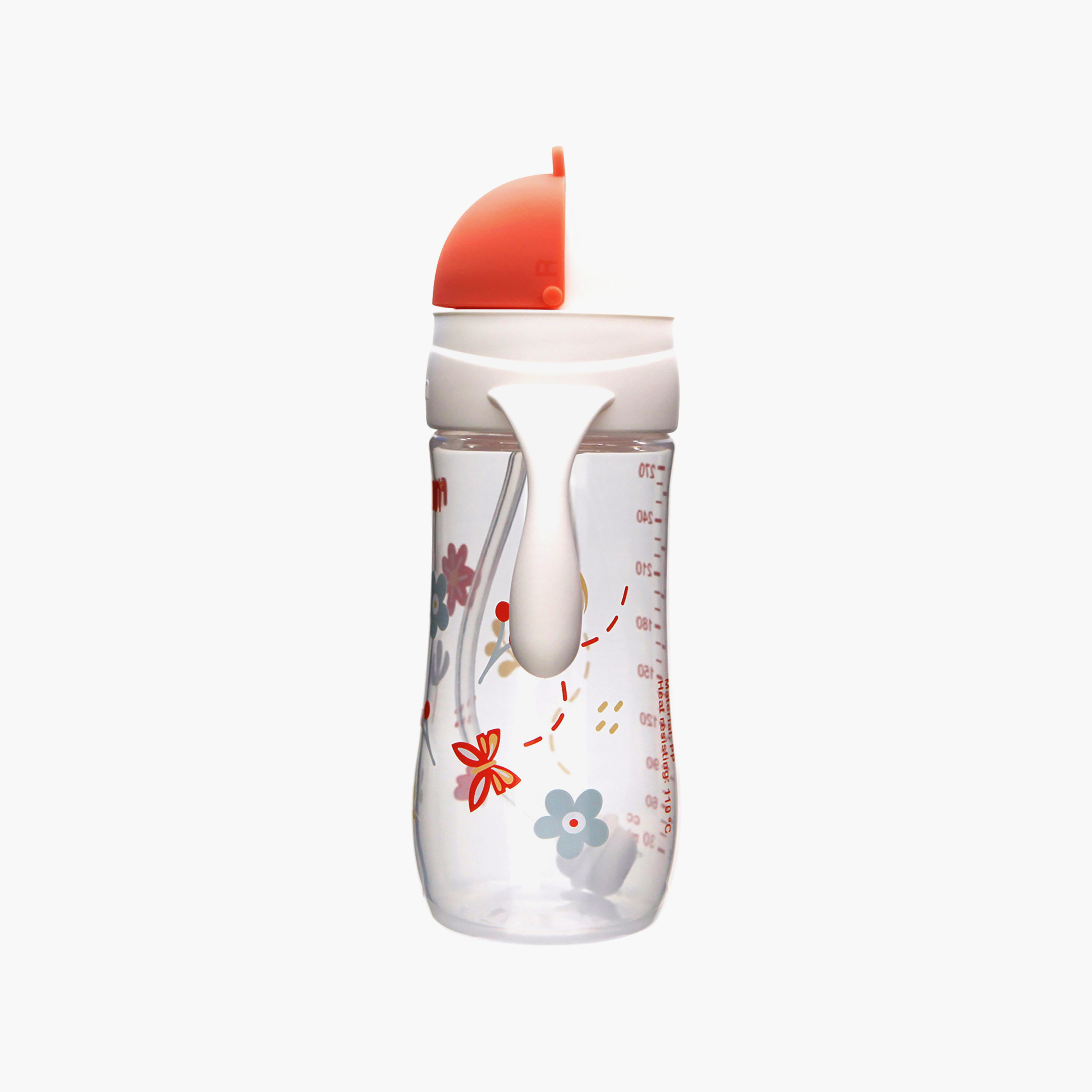 Farlin Wide Neck Drinking Cup With Handle & Sliding Lid - 270 ml-baby-feeding-mealtimeessentials-image-3