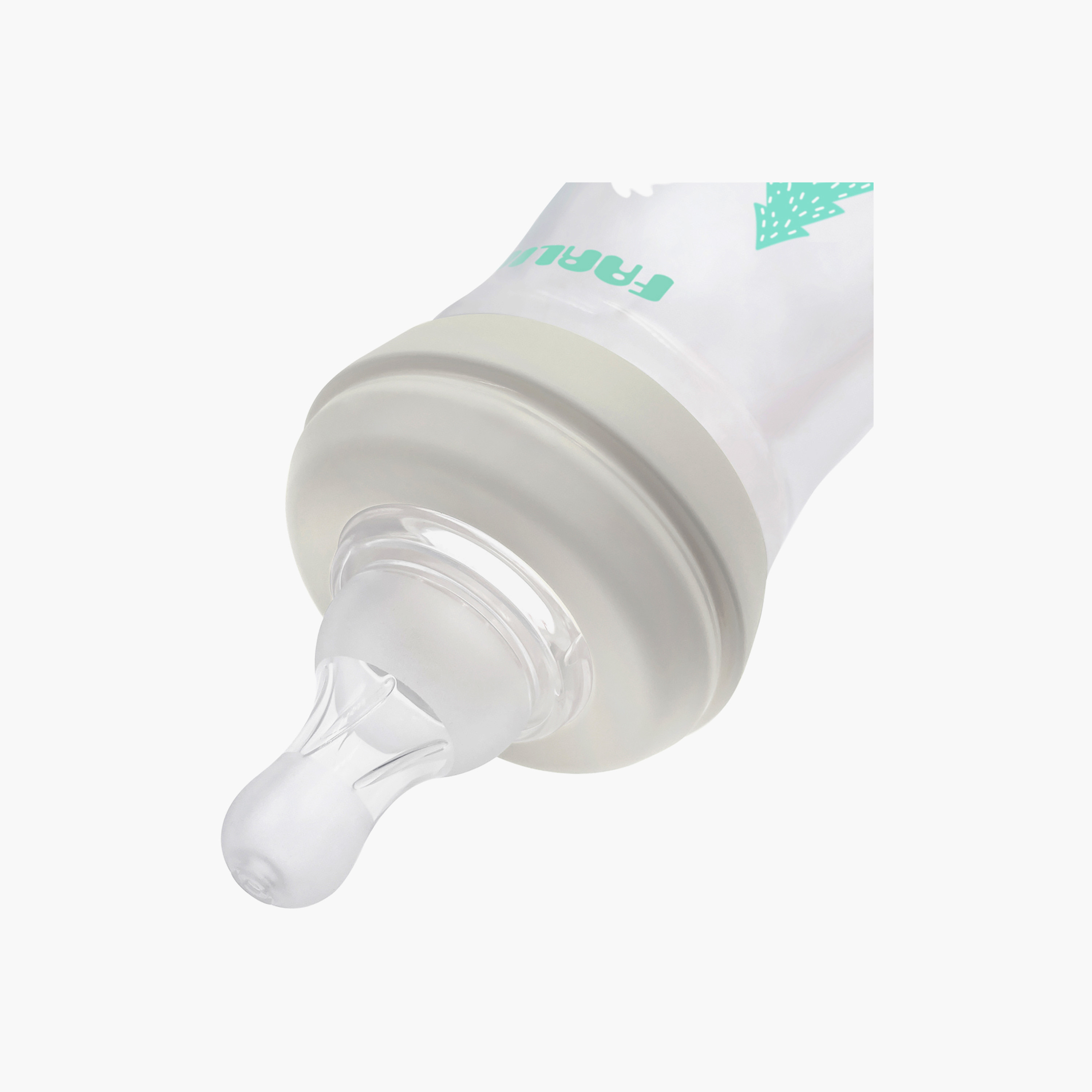 Farlin Wide Neck Feeding Bottle with Teat - 270 ml-baby-feeding-feedingbottles-bottlesandteats-image-3