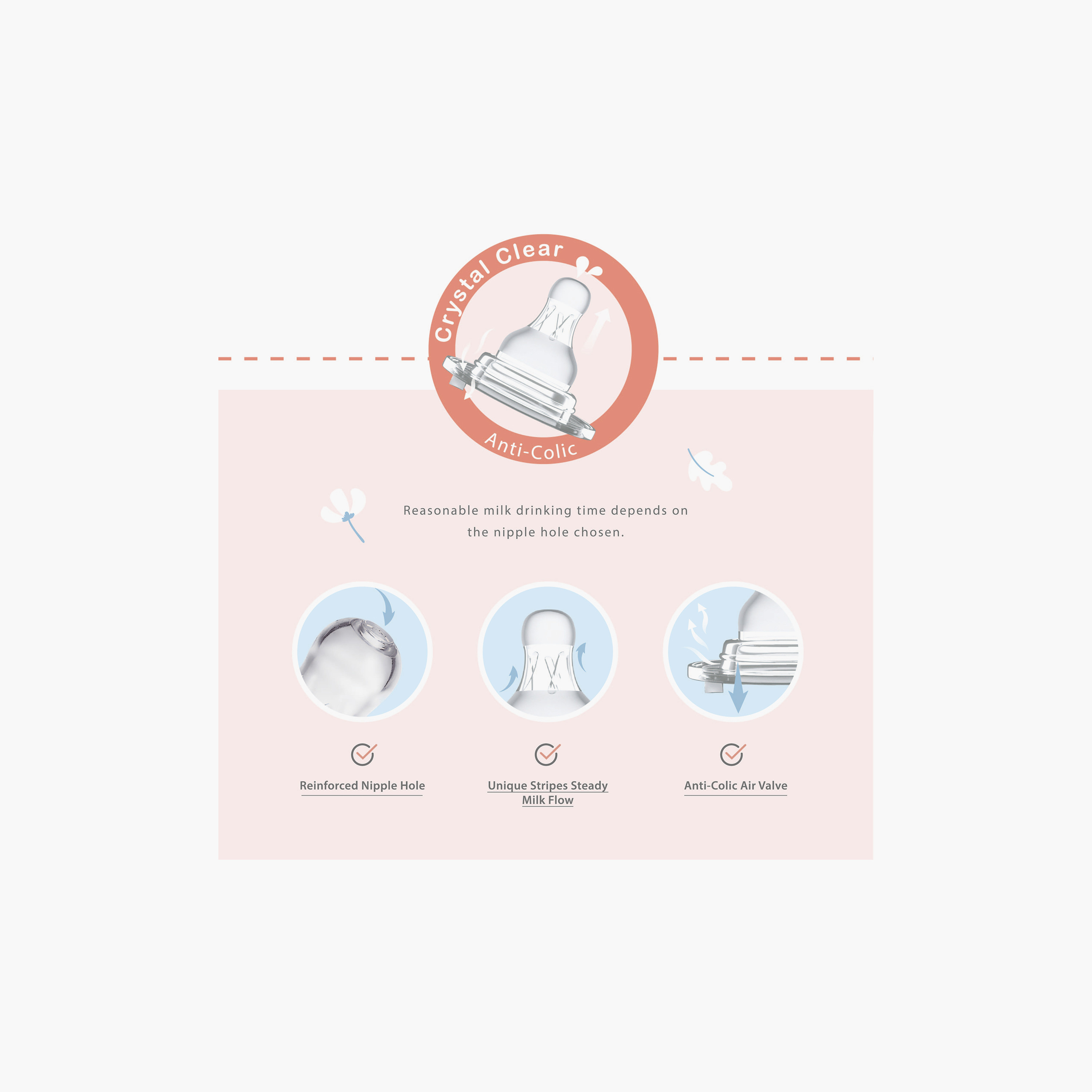 Farlin Wide Neck Feeding Bottle with Teat - 270 ml-baby-feeding-feedingbottles-bottlesandteats-image-4